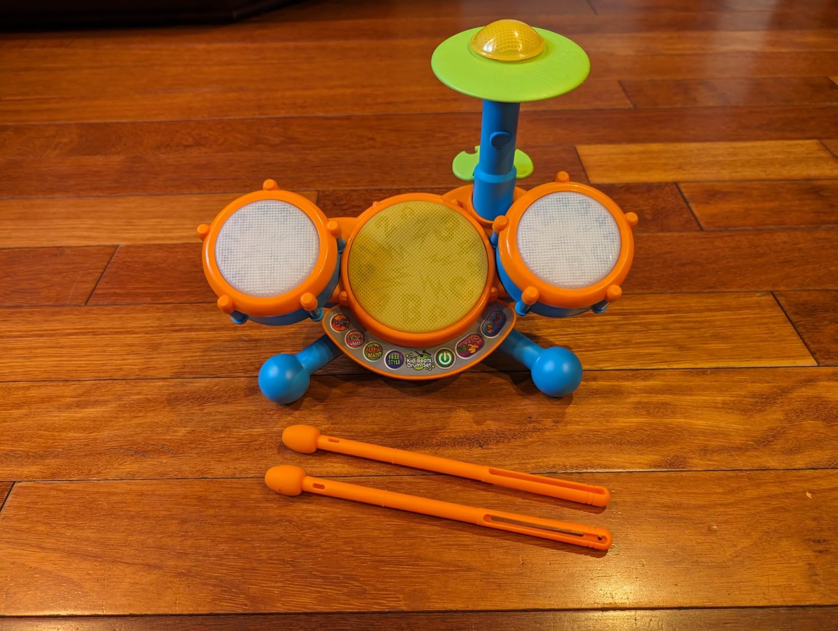 VTech KidiBeats Kids Drum Set, Orange customer photo 1
