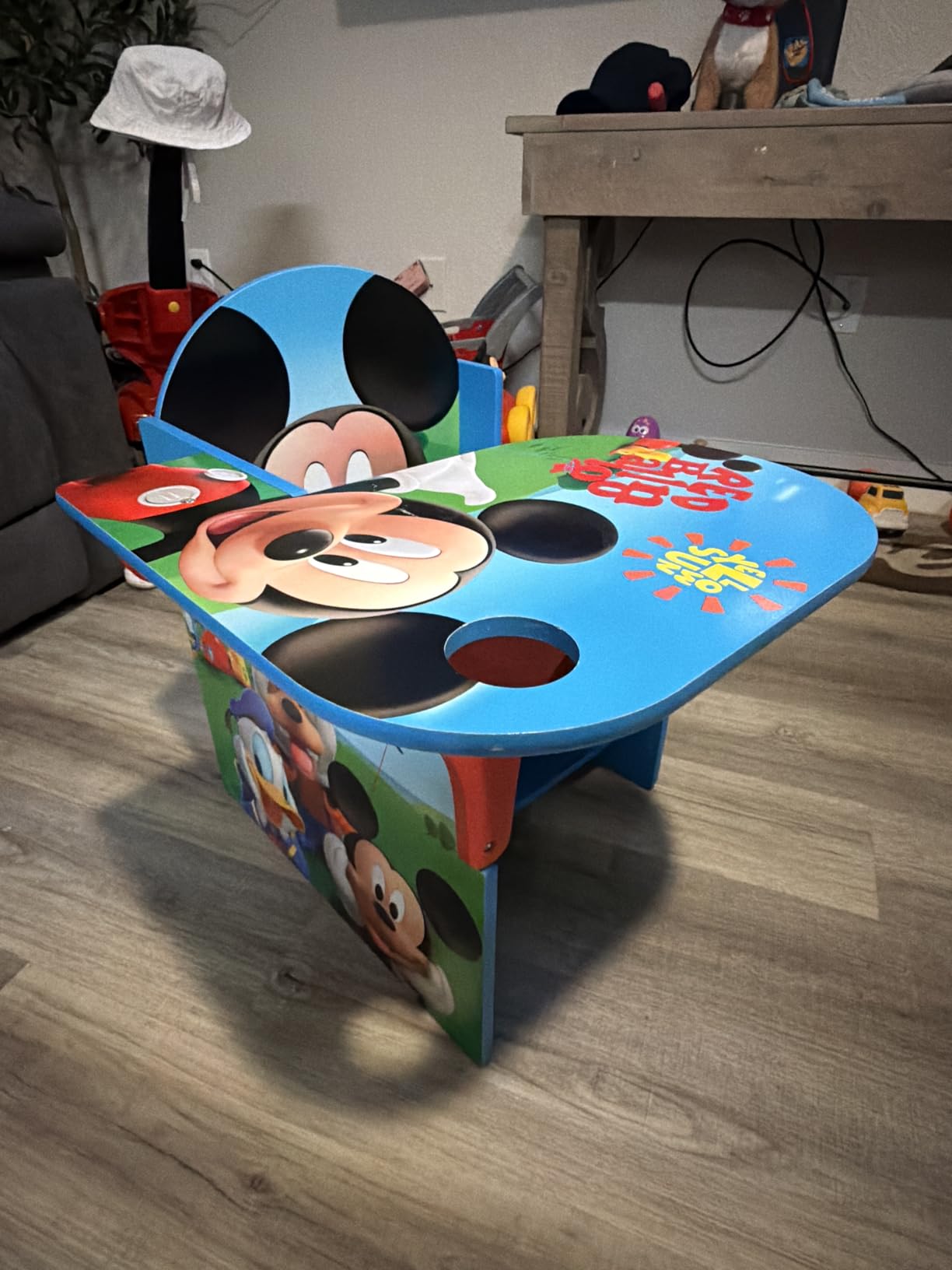 Delta Children Chair Desk With Storage Bin, Disney Minnie Mouse customer photo 2