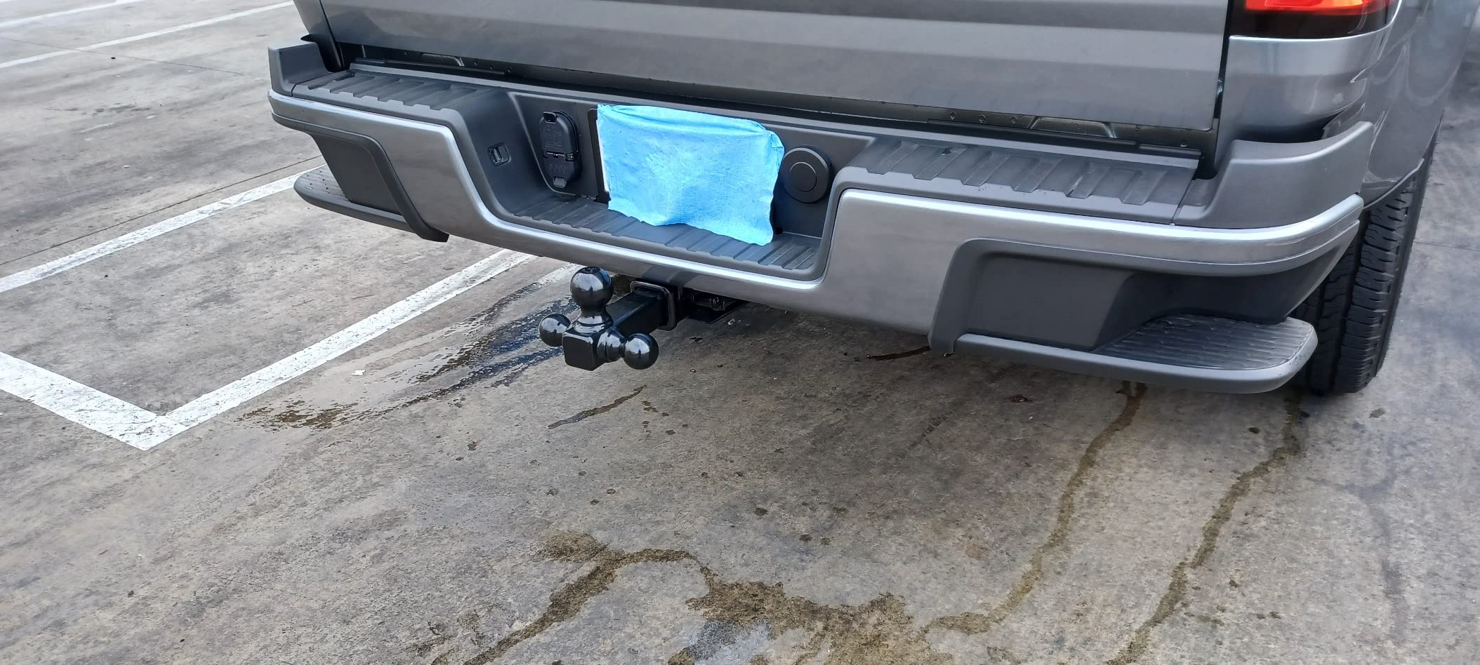 MaxxHaul 70270 Trailer Hitch Hollow Shaft Triple Ball Mount - Black customer photo 2