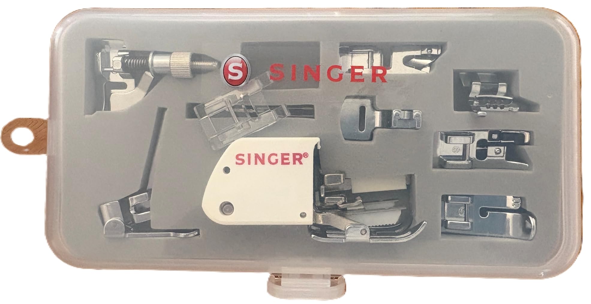 SINGER® 9-Piece Presser Feet Accessory Kit with Clear Durable Storage Case customer photo 2