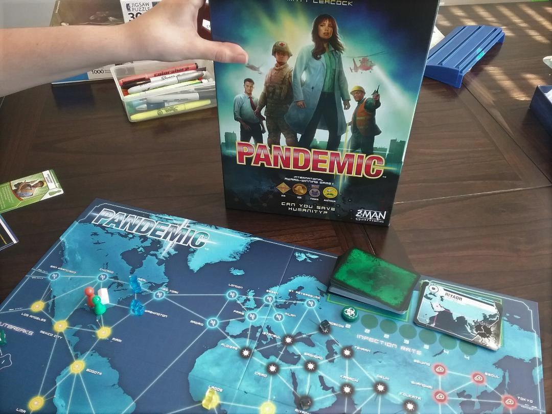Pandemic Cooperative Strategy Board Game, 2-4 Players, 45-60 Min customer photo 2