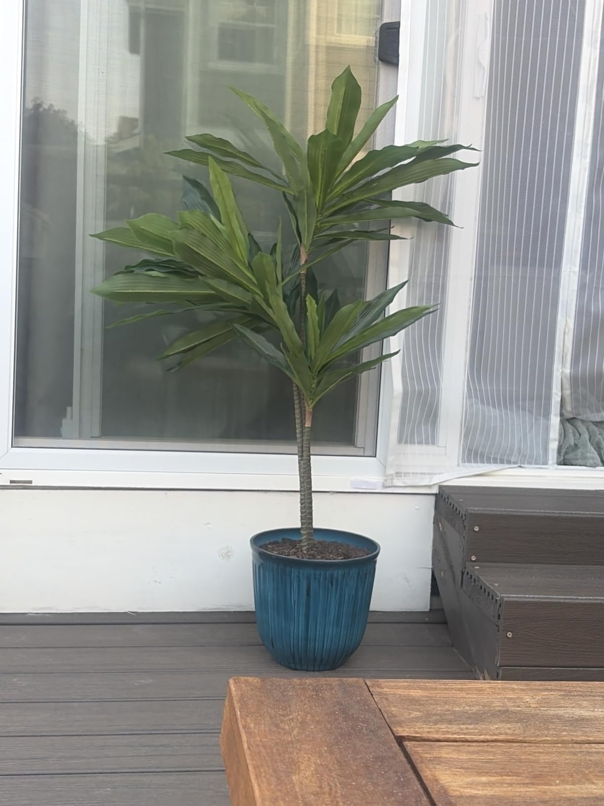 Nearly Natural 48 in Artificial Dracaena Real Touch Plant with Pot customer photo 1