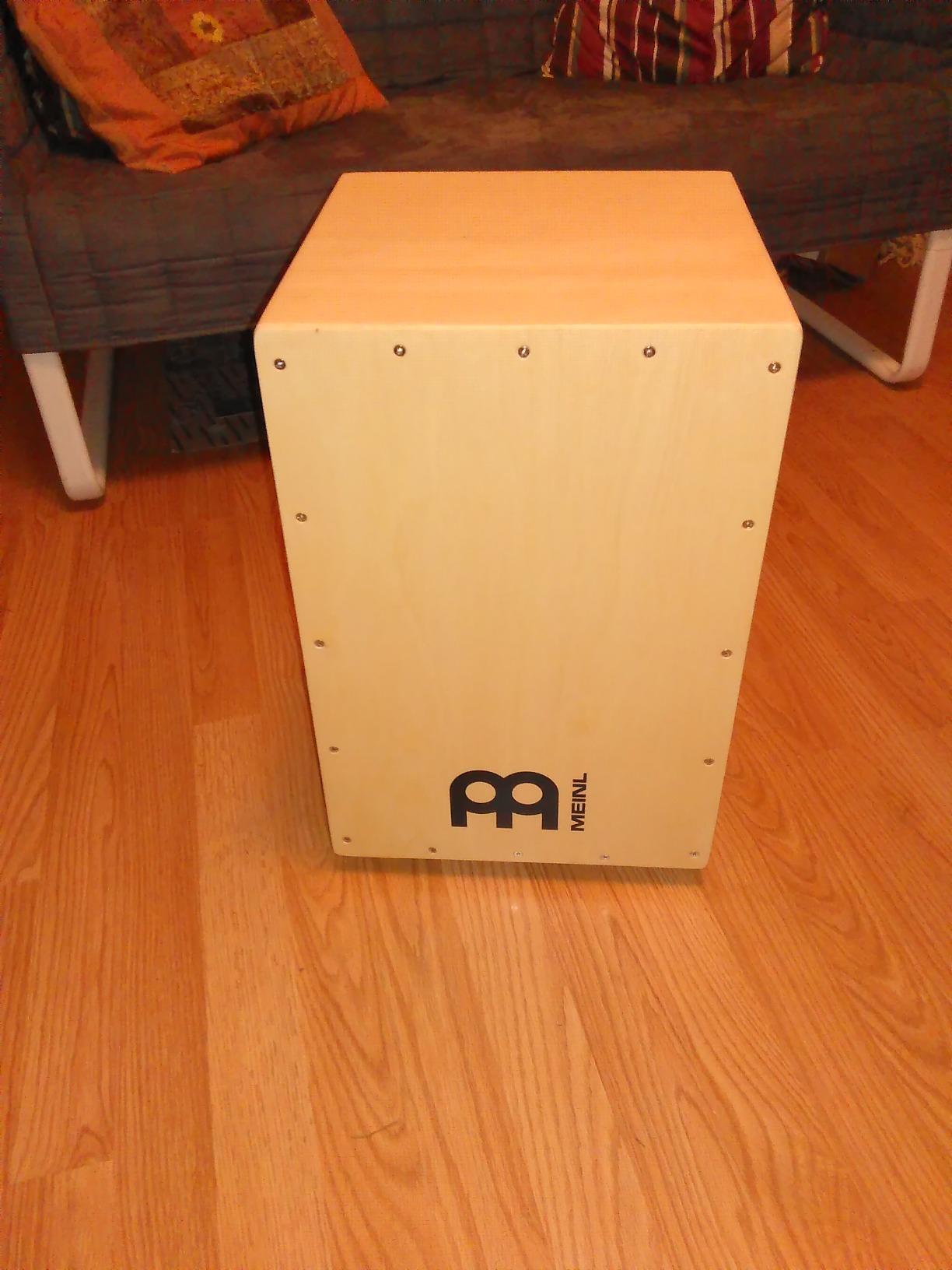 String Cajon Box Drum Instrument with Internal Snare Strings, Adjustable — NOT MADE IN CHINA — Play with Your Hands, 2-YEAR WARRANTY customer photo 1