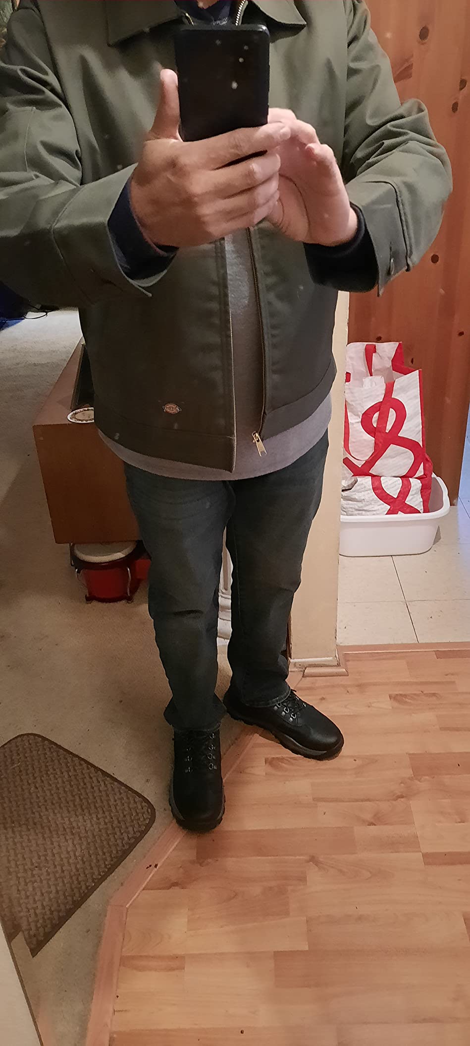Dickies Men's Insulated Eisenhower Front-Zip Jacket customer photo 1