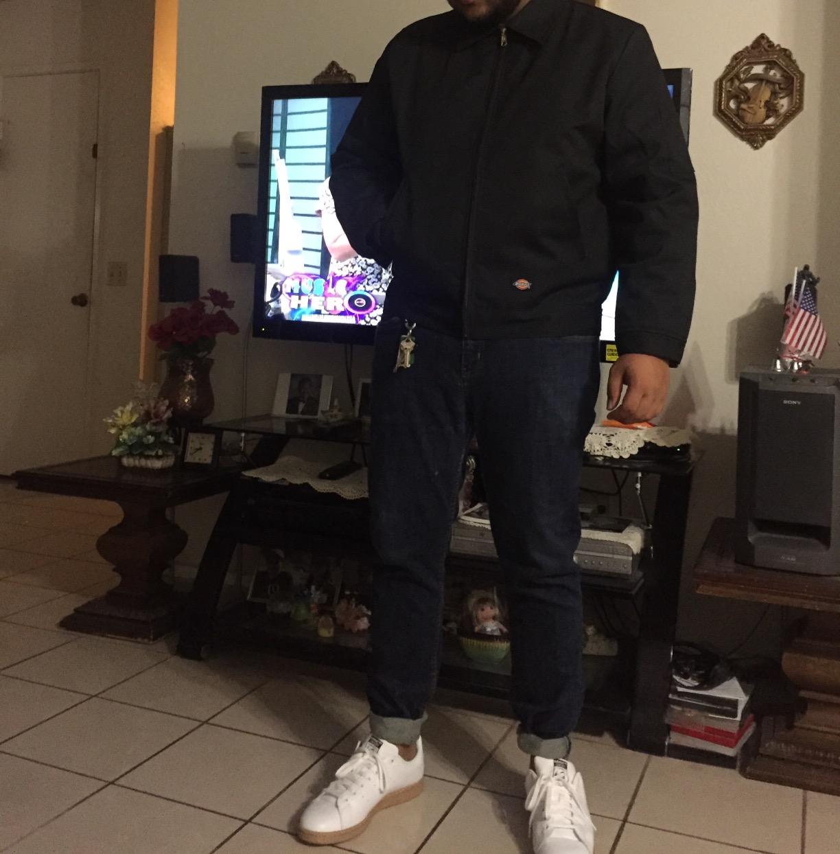 Dickies Men's Insulated Eisenhower Front-Zip Jacket customer photo 2
