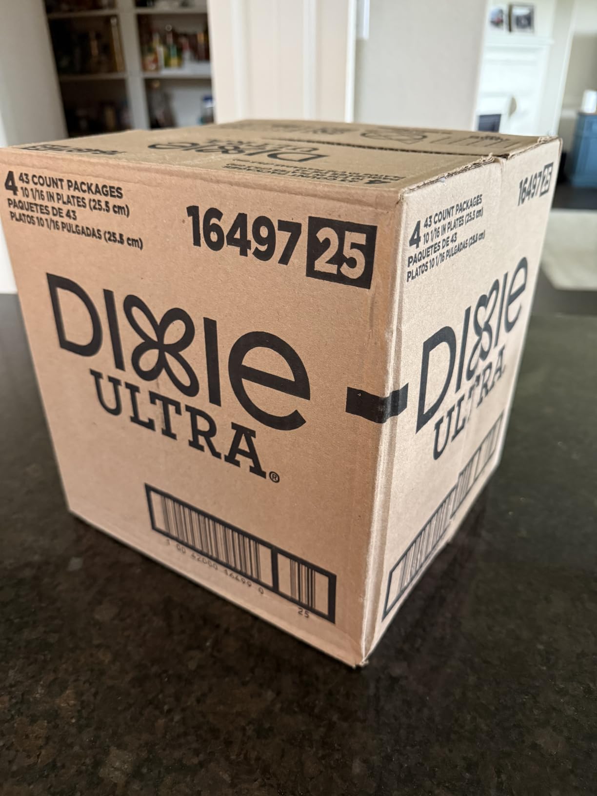 Dixie Ultra Large Paper Plates 10 Inch Heavy Duty Disposable Plates 100ct customer photo 1