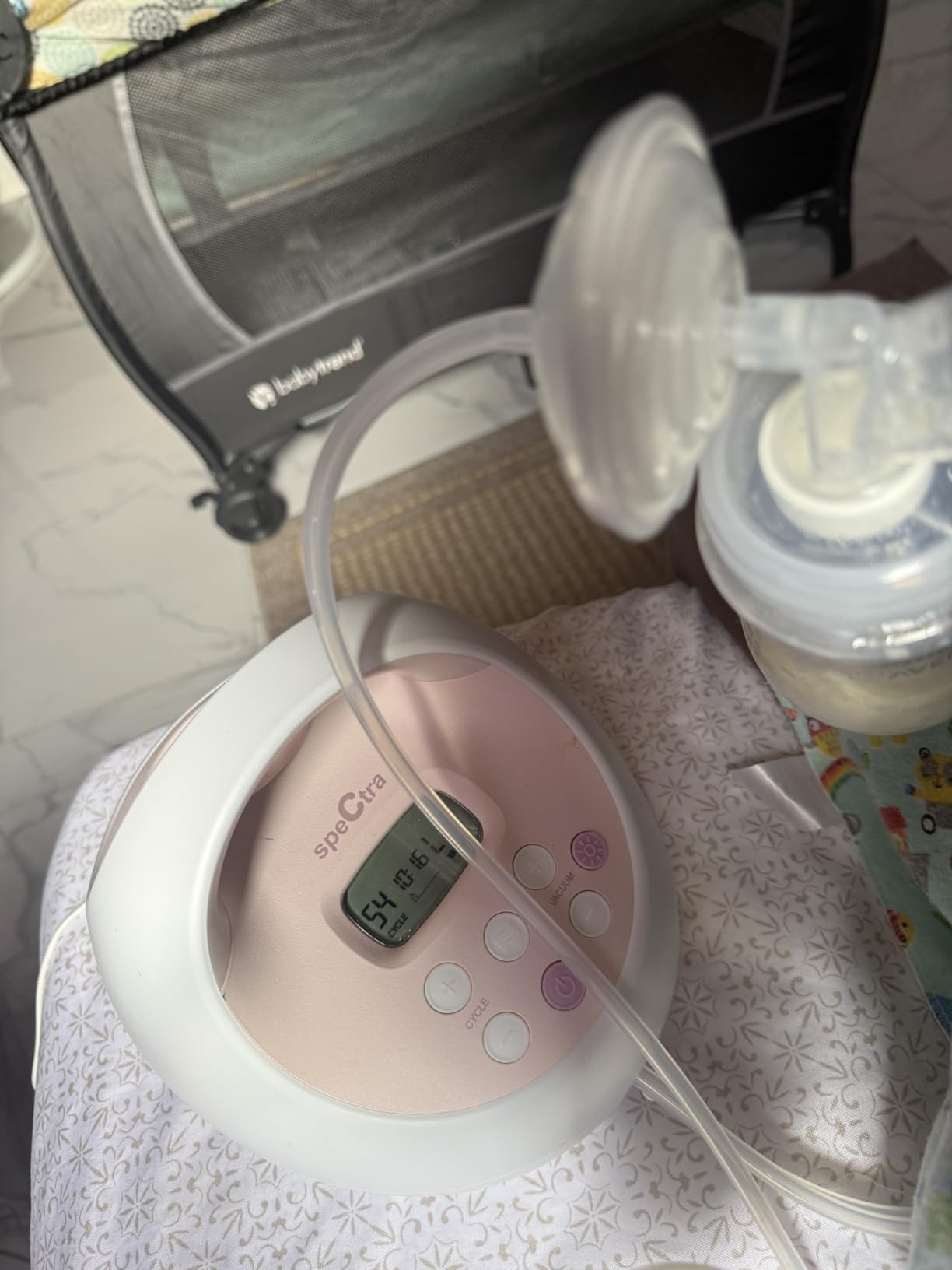 Spectra Baby S2 Plus Electric Breast Milk Pump for Baby Feeding | Portable Rechargeable Single or Double Electric Breast Milk Pump customer photo 1