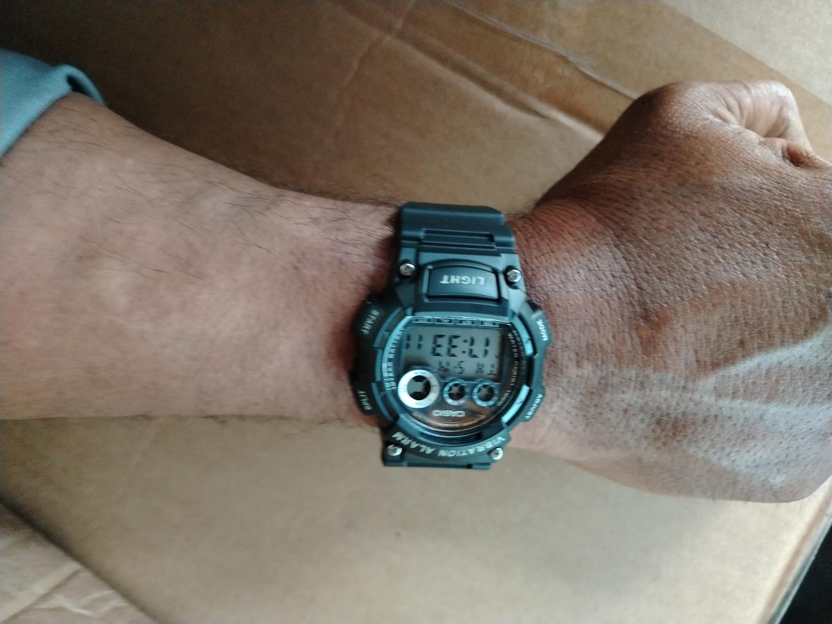 Casio W735H Series | Men’s Digital Watch | 1/100 SEC Stopwatch | Countdown Timer | Super Illuminator LED Light | 100 M Water Resistance | Daily Alarm | Auto Calendar | Dual Time | 10 Yr Battery customer photo 2
