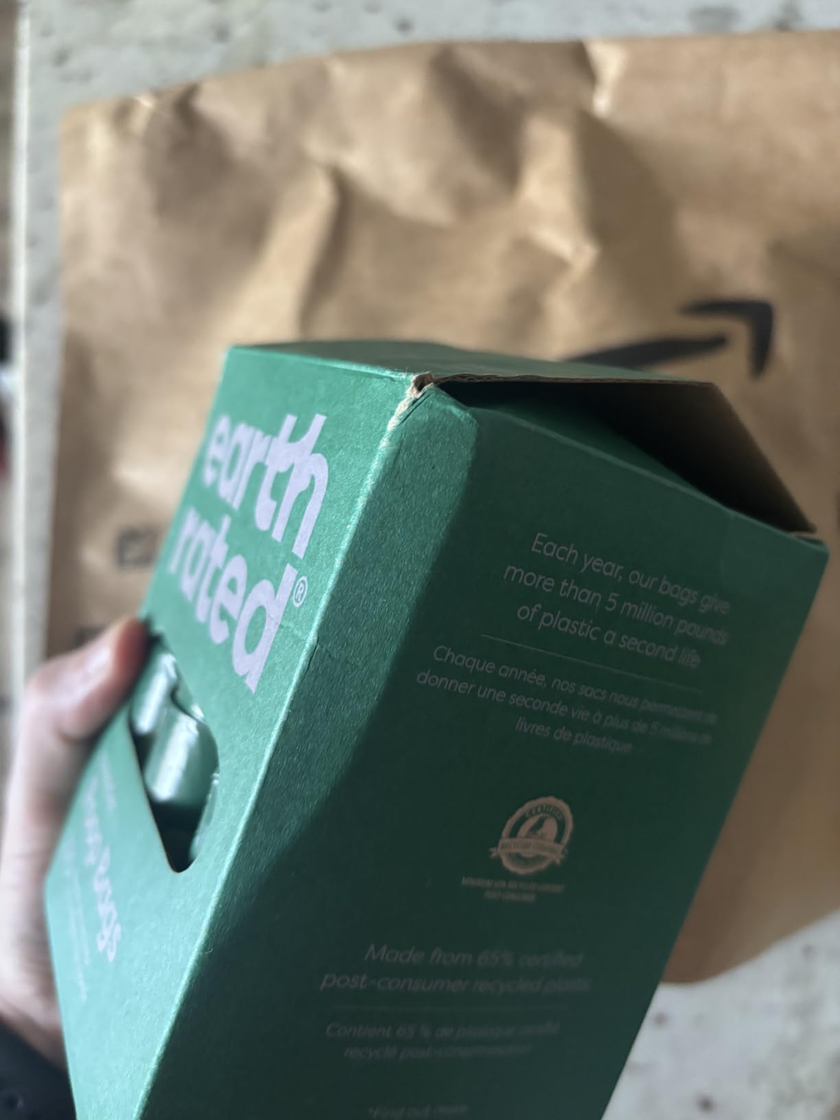 Earth Rated Dog Poop Bags on Refill Rolls, 270 Bags, Lavender customer photo 1