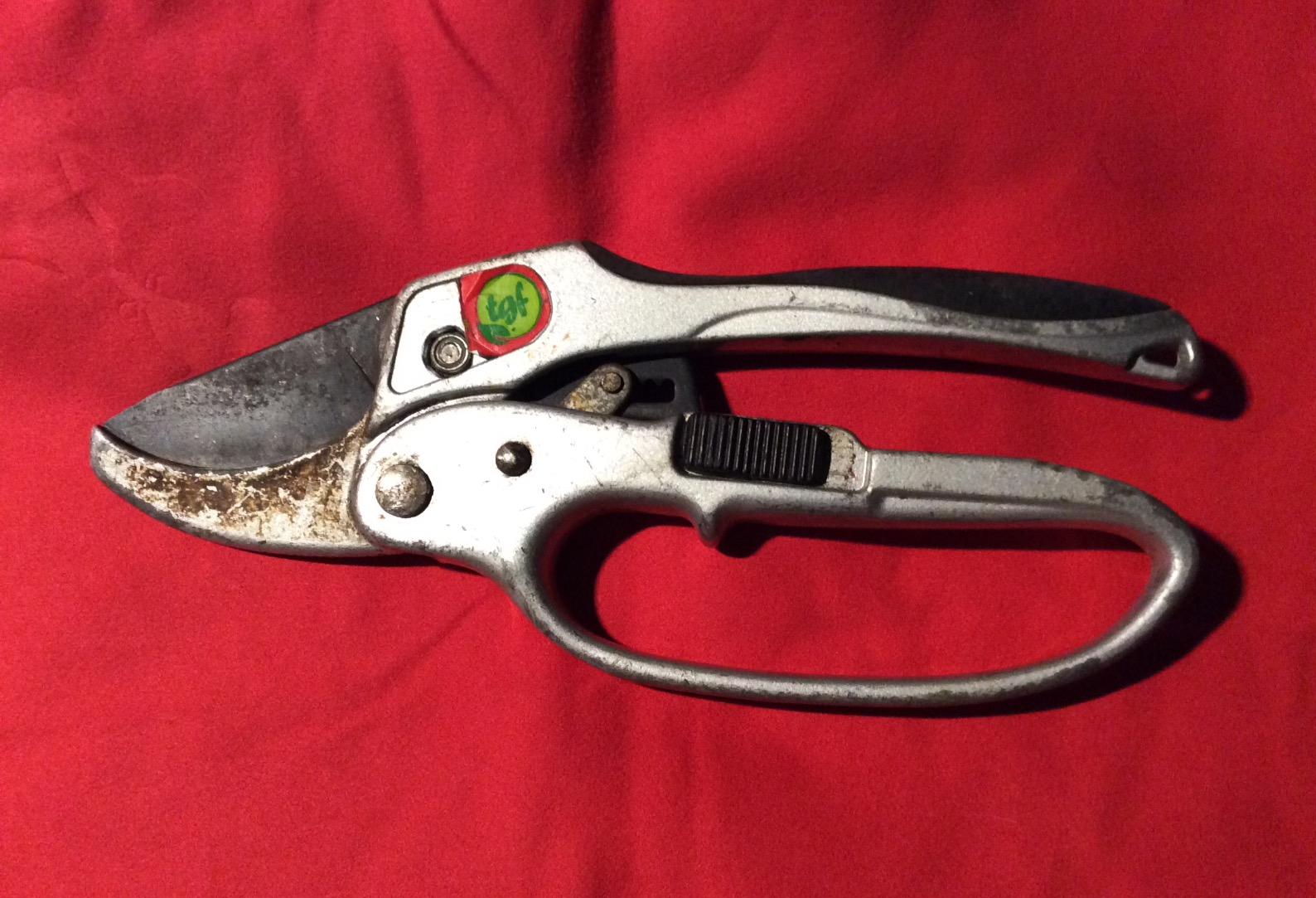 The Gardener's Friend Heavy Duty Ratchet Pruning Shears, Anvil customer photo 1