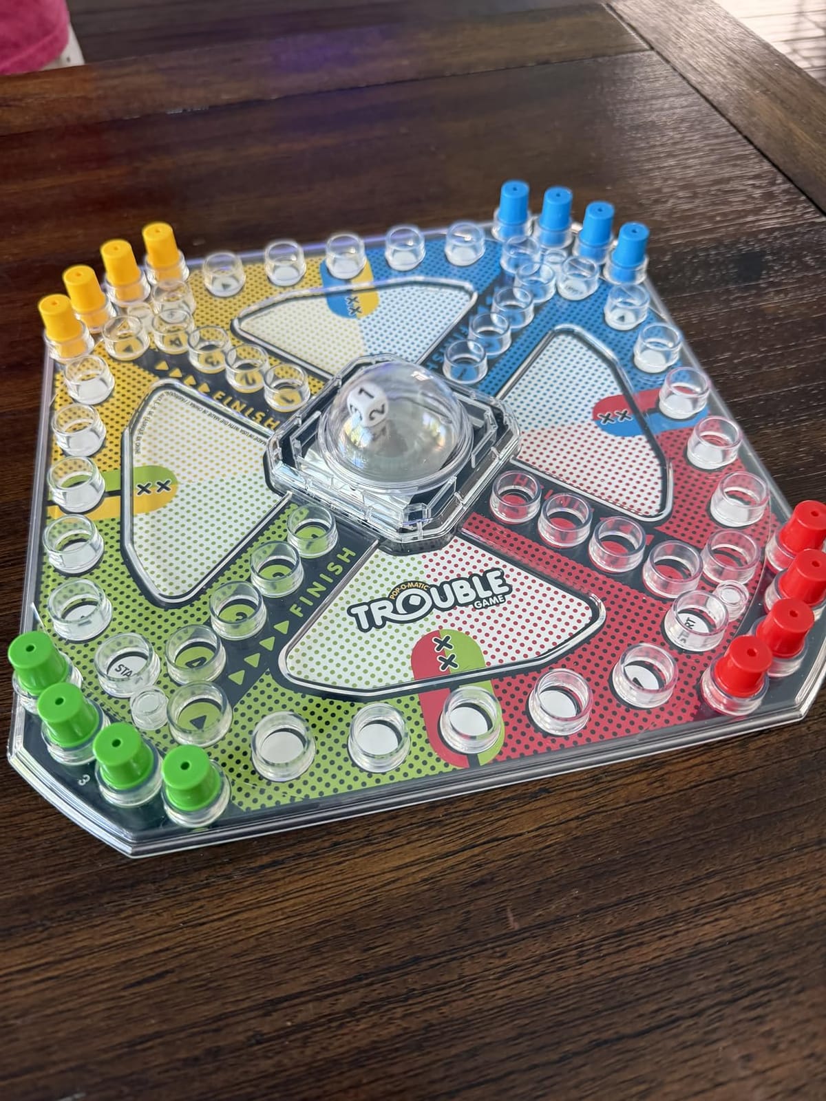 Hasbro Gaming Trouble Board Game for Kids Ages 5 and Up 2-4 Players customer photo 2