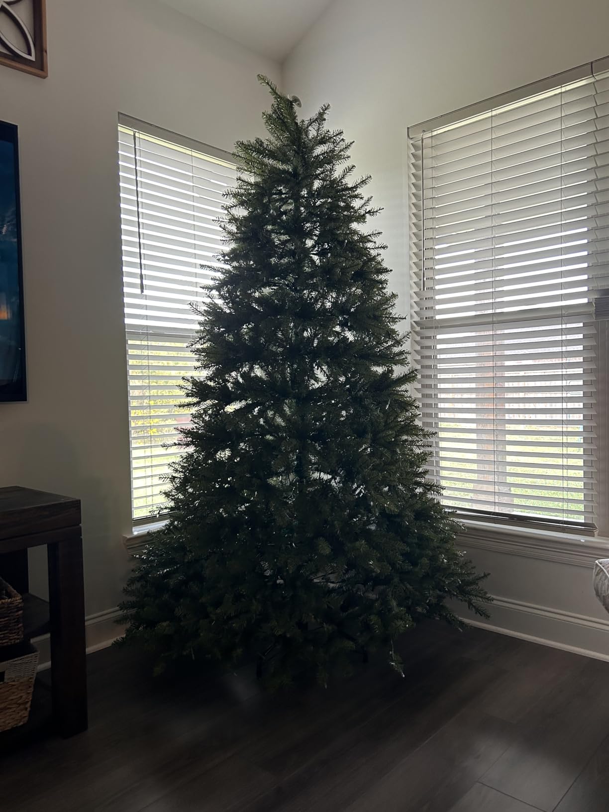 National Tree Company 7ft Pre-Lit Dunhill Fir Artificial Christmas Tree customer photo 2