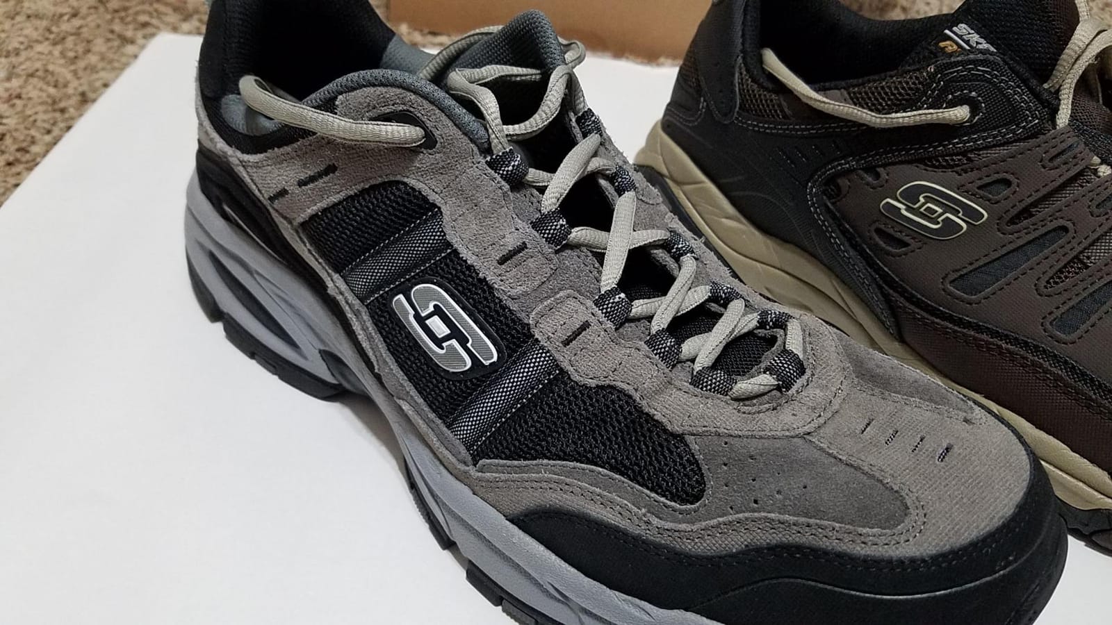 Skechers Men's Vigor 2.0 Trait Memory Foam Sneaker | Casual Shoes customer photo 1
