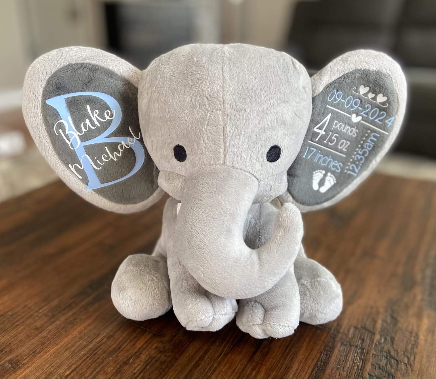 Bedtime Originals Choo Choo Express Plush Elephant - Humphrey customer photo 2