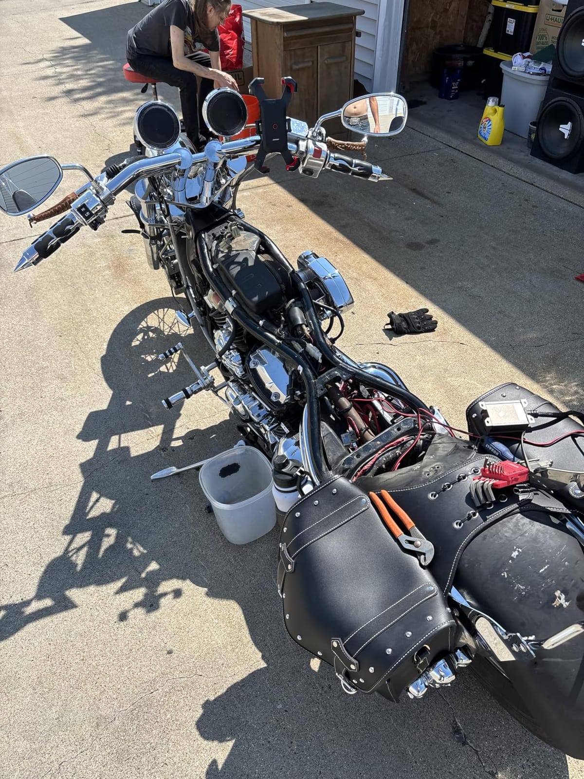 BOSS Audio Systems MC420B 3 Inch Motorcycle Speakers, Class D Amp Package customer photo 1