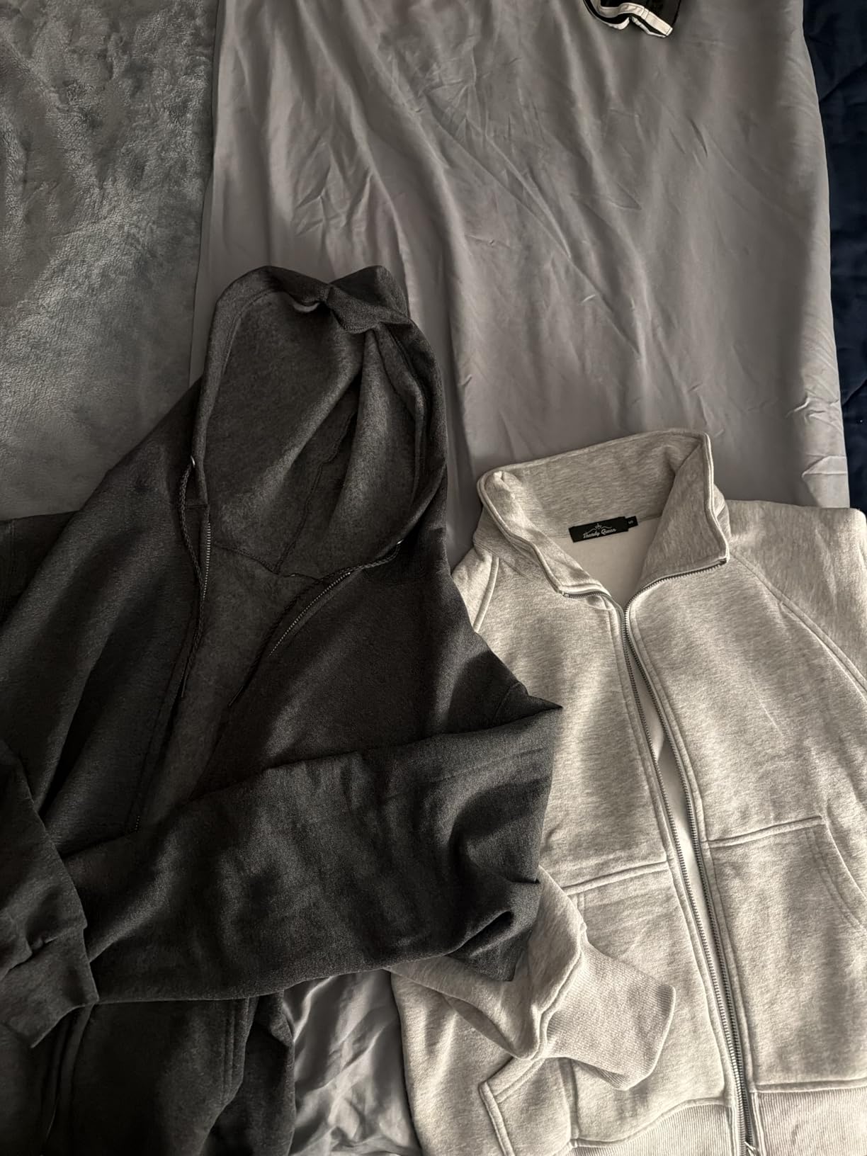 Hanes Men's Zip-up Hoodie, Ecosmart Fleece Full-zip Hoodie for Men, Hooded Sweatshirt customer photo 1