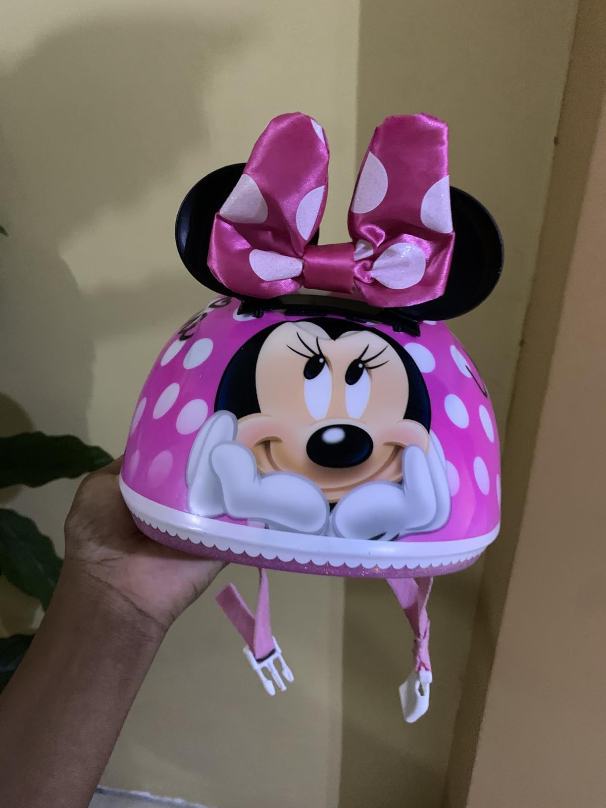Disney Minnie Mouse 3D Minnie Me Toddler Bike Helmet by Bell customer photo 1