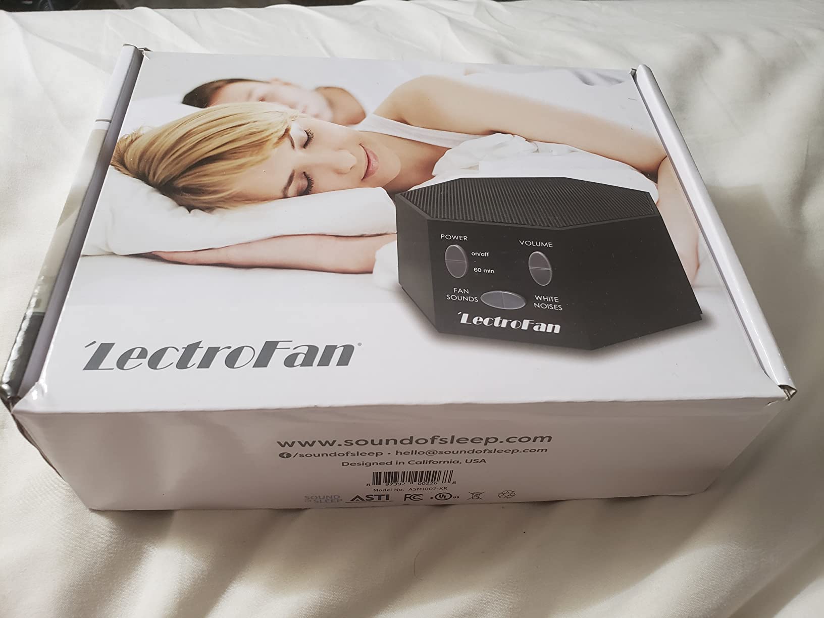 Adaptive Sound Technologies LectroFan Classic Sound Machine, Black | Soothing Sound Machine for Sleep with a Built-in Sleep Timer, Non-Looping Sounds, Speech Privacy and Compact Design customer photo 2