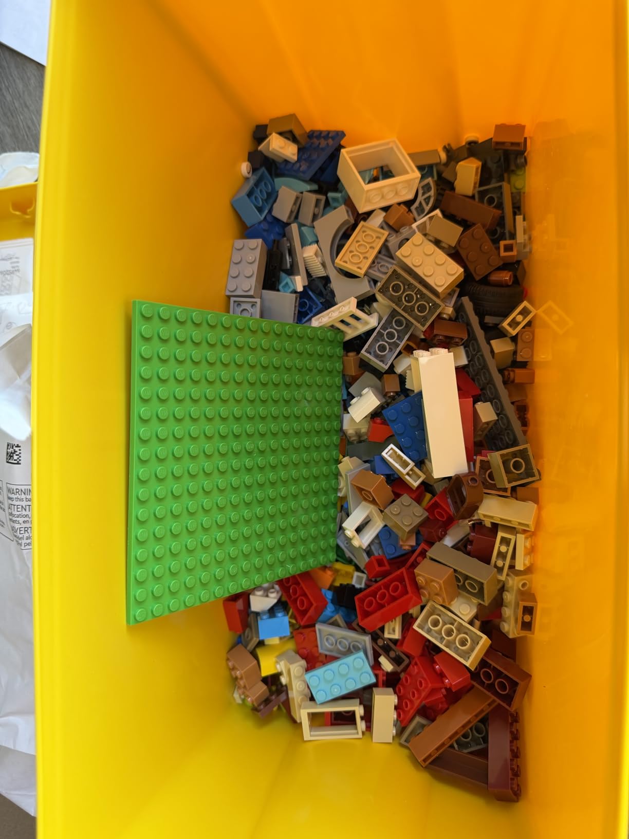 LEGO Classic Large Creative Brick Box 10698 Building Set, Toy Storage Solution for Home or Classrooms, Interactive Building Toy for Kids, Boys, and Girls customer photo 2
