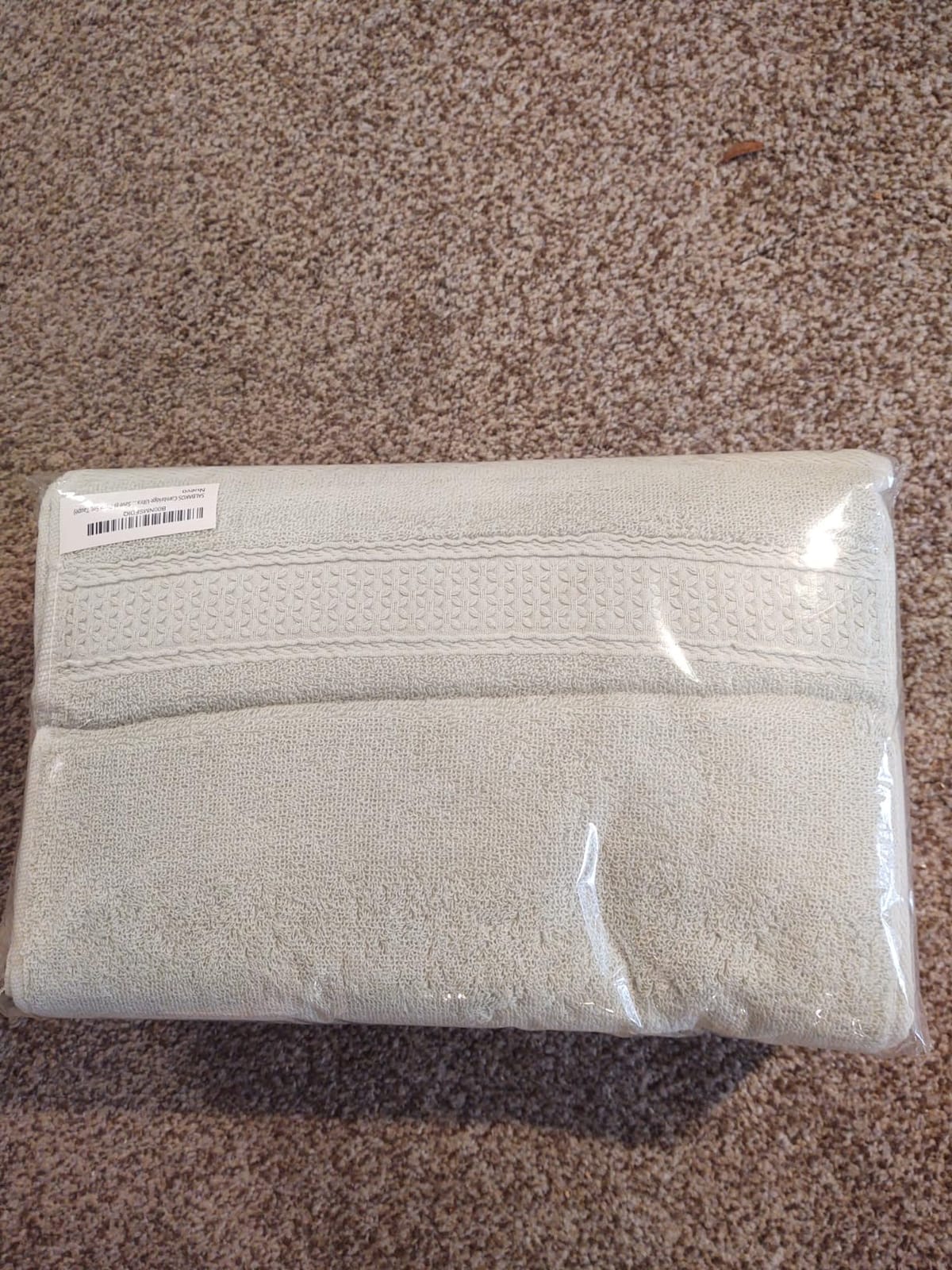 SALBAKOS 100% Turkish Cotton Bathroom Towel Set of 6-Piece, Taupe | 630 Gsm Thick Super Soft Highly Absorbent 2 Bath + 2 Hand + 2 Washcloth Towels Sets, Giftable, Hotel Quality, Made in Turkey customer photo 2