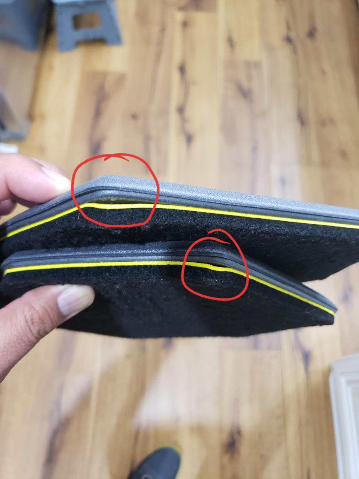 SKLZ Slidez Dual-Sided Exercise Glider Discs for Core Stability Exercises for Hands & Feet, Standard Use,Yellow customer photo 1
