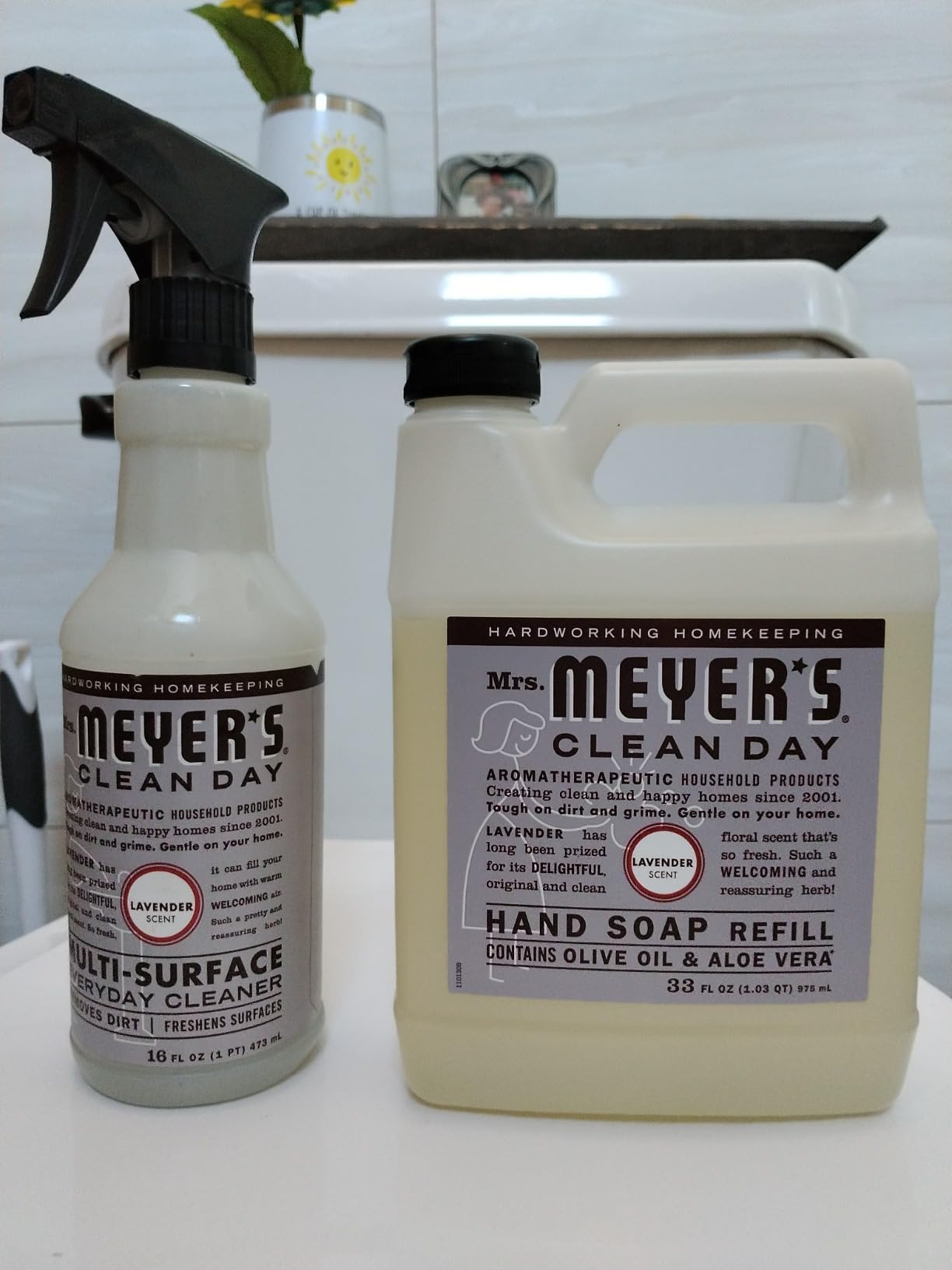 MRS. MEYER'S CLEAN DAY Multi-Surface Cleaner Concentrate, Lavender, 32 oz | Dilute with Water for Powerful Cleaner, Makes Up to 16 Gallons per Bottle customer photo 2