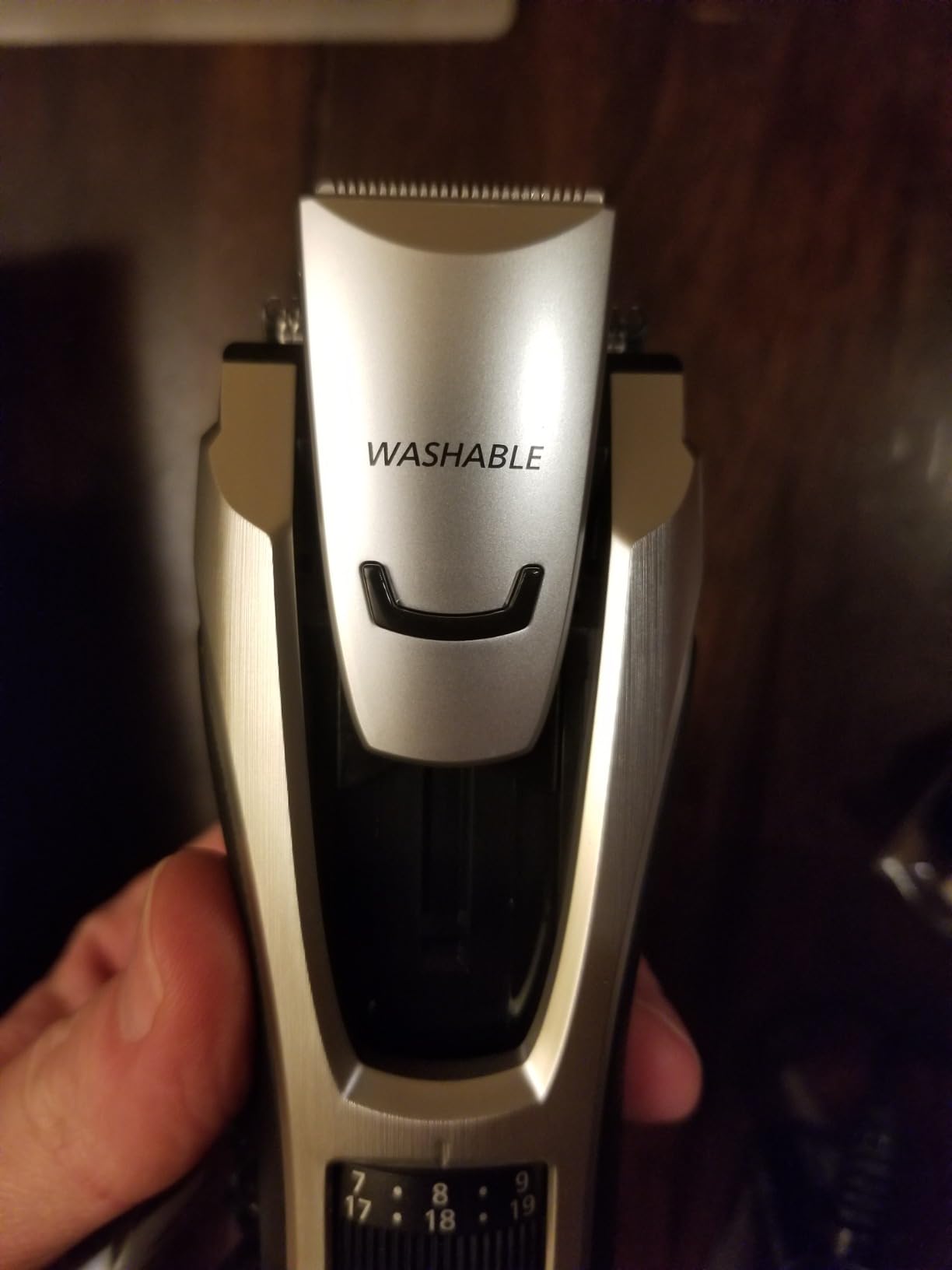 Panasonic Multi-Groomer Electric Beard Trimmer for Men, Men's Trimmer for Beard, Hair and Body, 39 Trim Length Settings with 3 Attachments, Corded/Cordless Operation - ER-GB80-S (Silver) customer photo 2