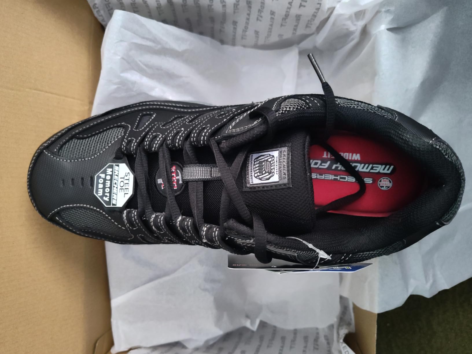 Skechers Men's Cankton Steel Toe Lace Up customer photo 1