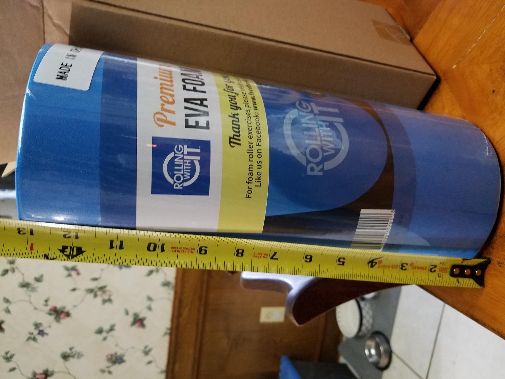 Rolling With It High Density Foam Roller for Physical Therapy customer photo 1