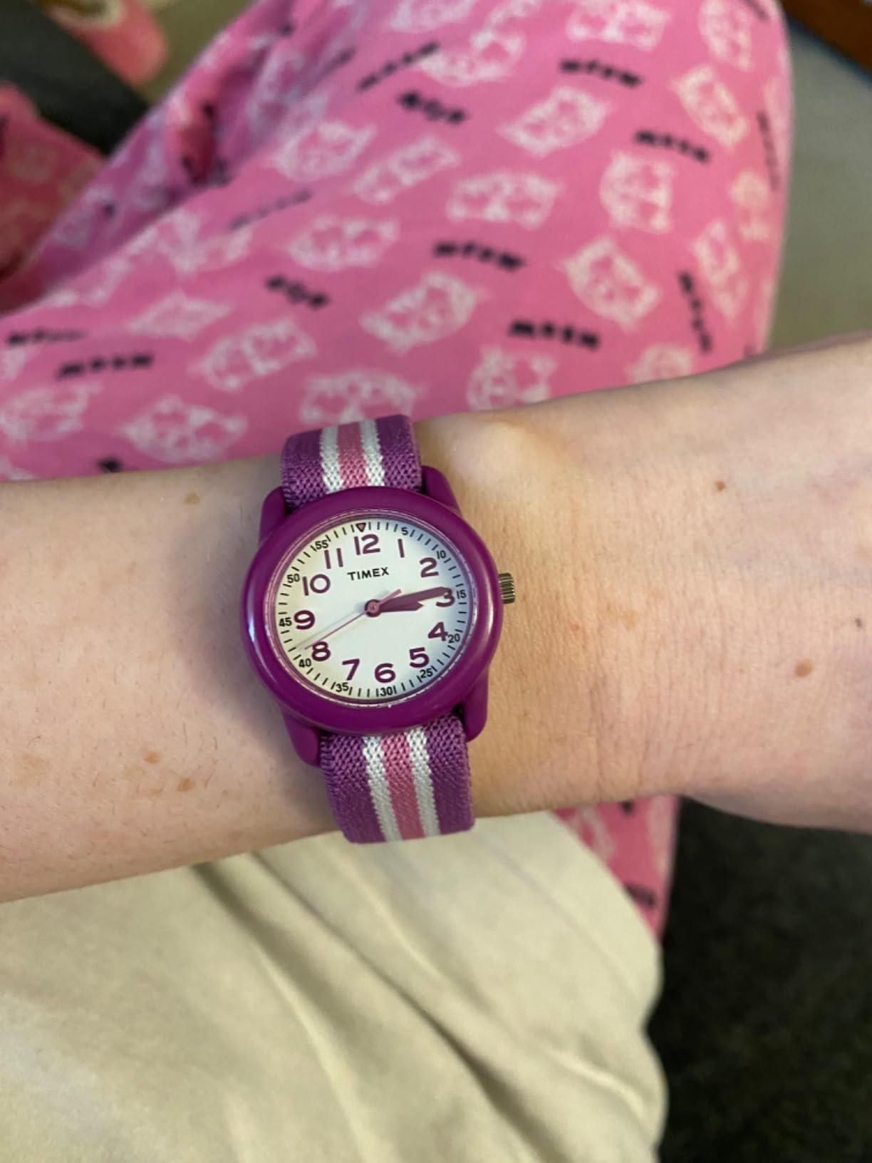 Timex TIME Machines 29mm Elastic Fabric Kids Watch customer photo 1