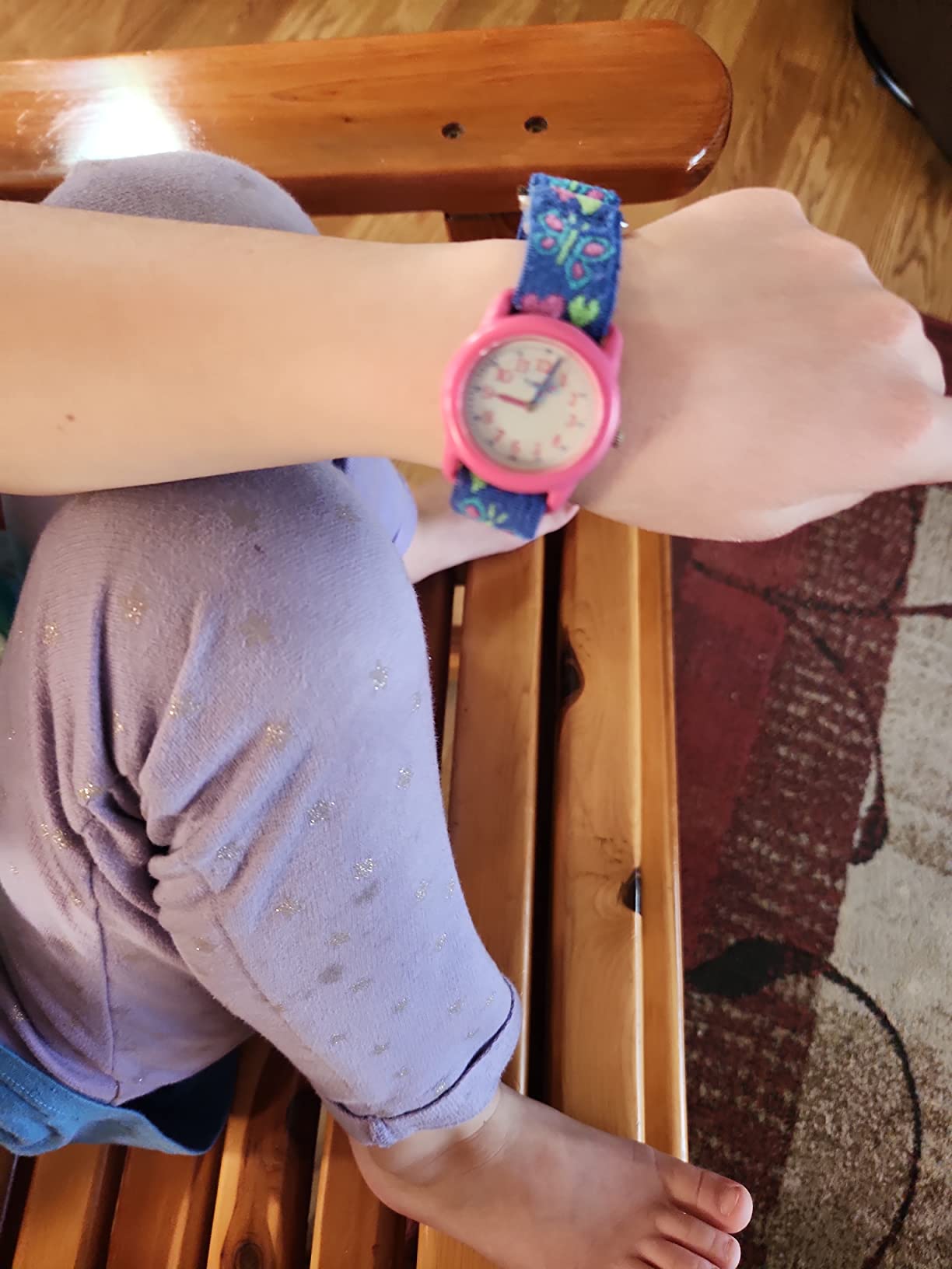 Timex TIME Machines 29mm Elastic Fabric Kids Watch customer photo 2