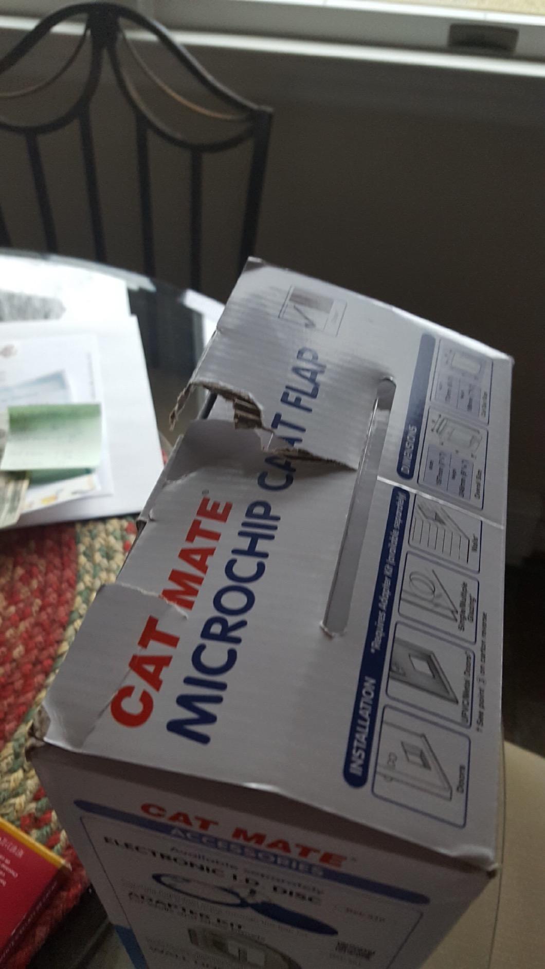 Cat Mate Microchip activated Cat Flap | for up to 30 Cats, Brown customer photo 1