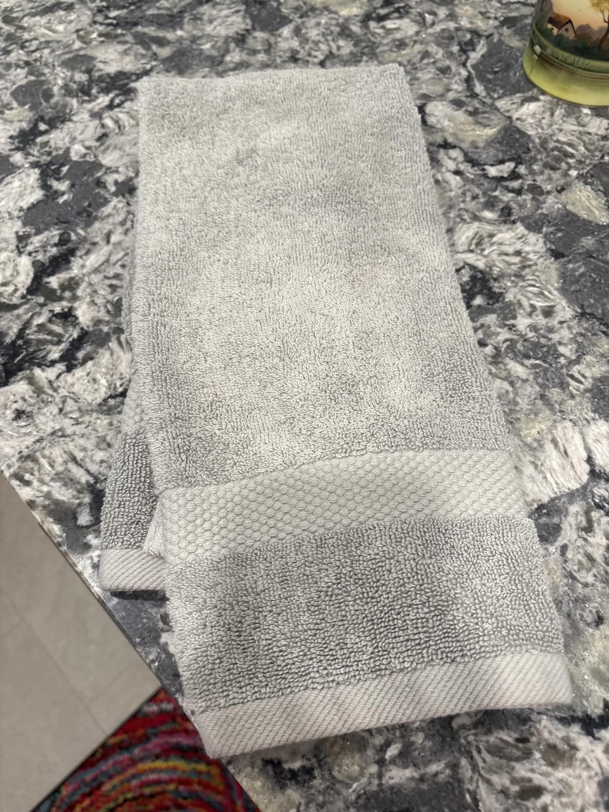 White Classic Luxury White Hand Towels - 100% Turkish Cotton, 16x30, 6 Pack customer photo 2