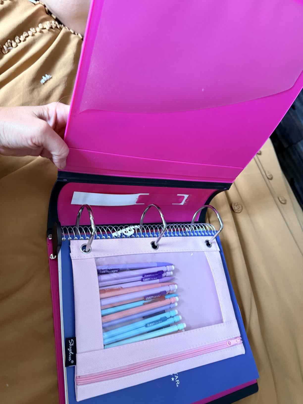 Staples Better Binder, 2-Inch D-Ring View, Teal, 540 Sheets customer photo 1
