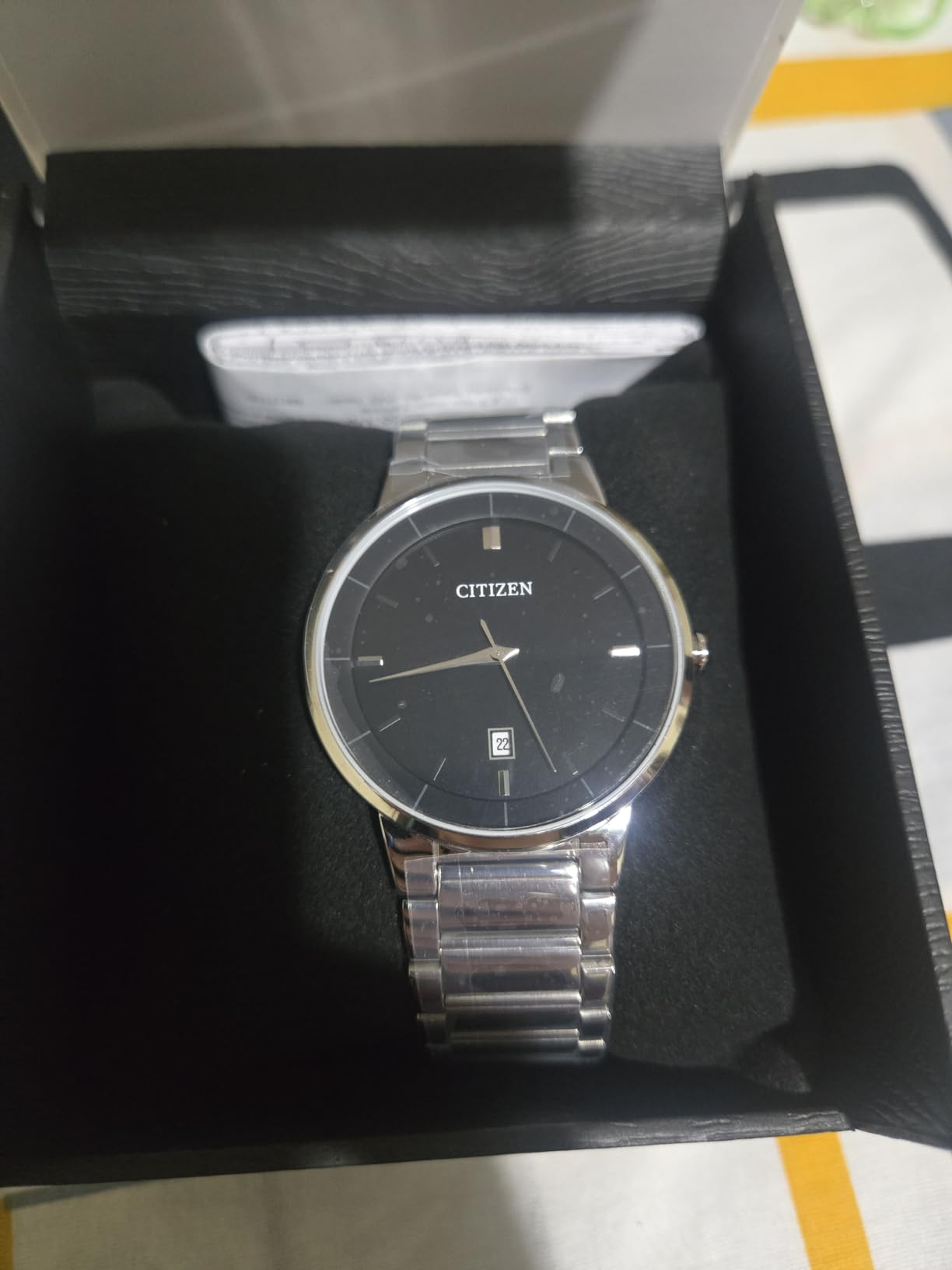 Citizen Quartz Mens Watch, Stainless Steel, Classic customer photo 1
