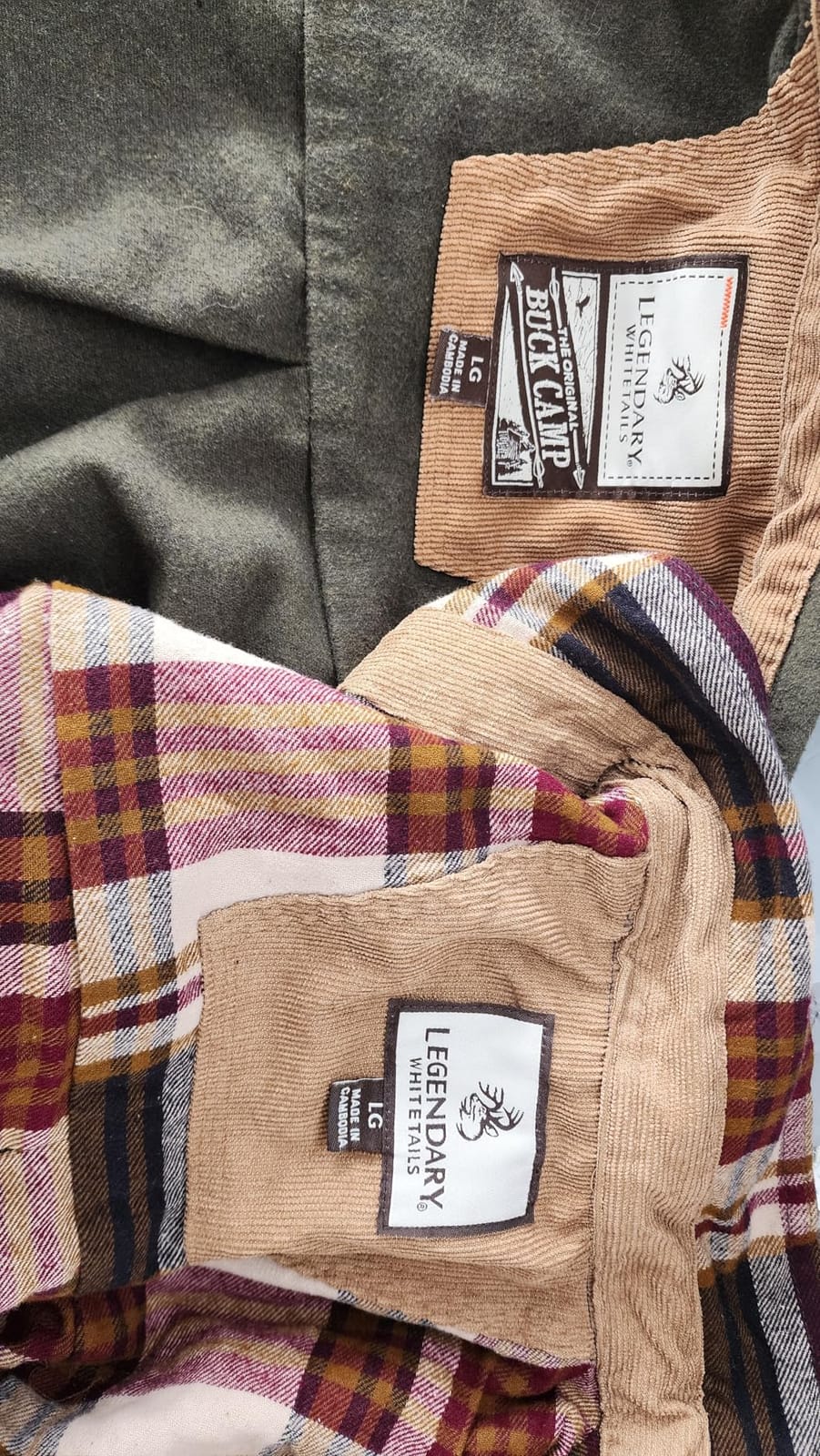 Legendary Whitetails Mens Flannel Long Sleeve Button Down 100% Cotton Shirt customer photo 1