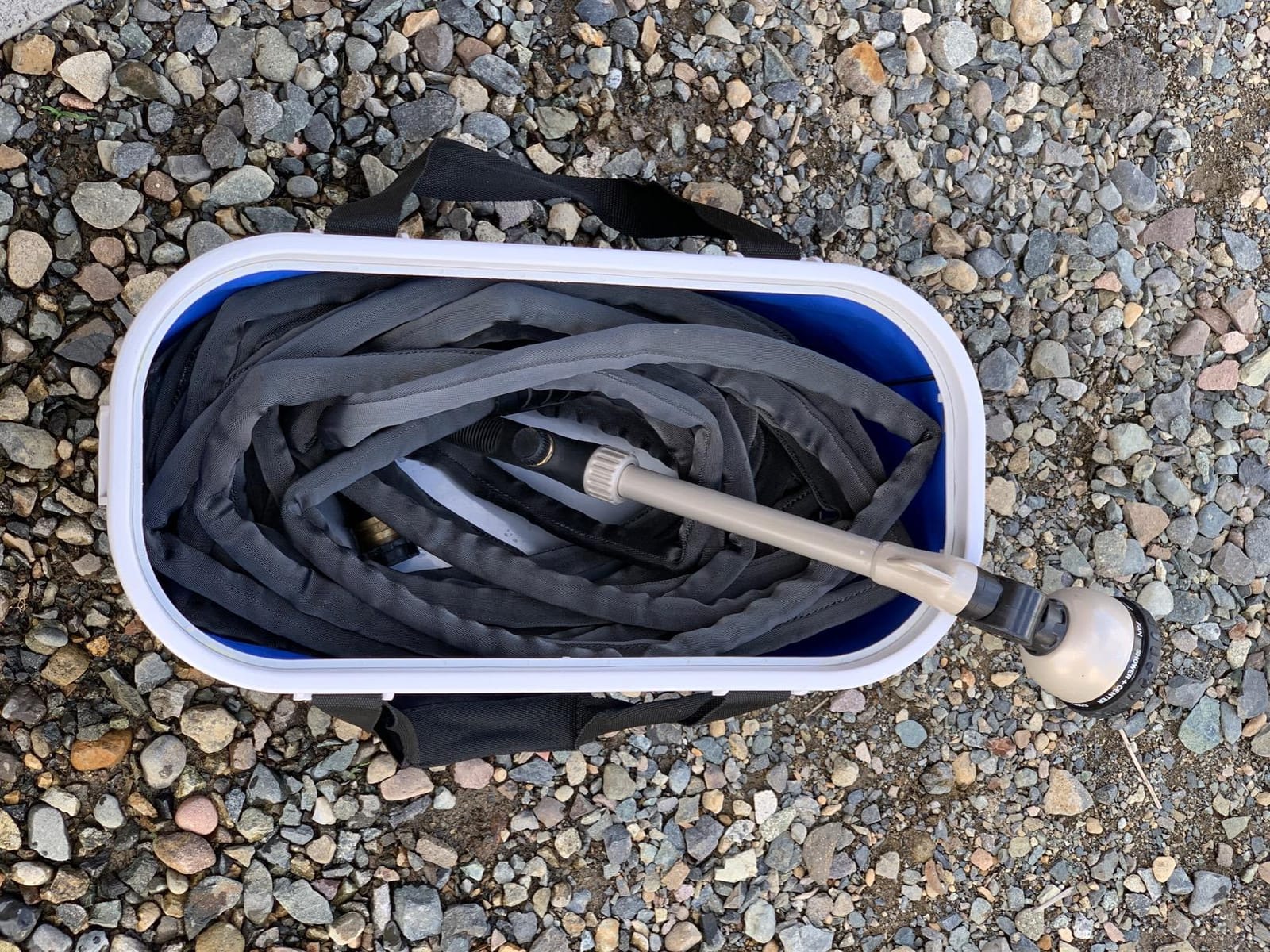 zero-G 4001-50 Lightweight, Ultra Flexible, Durable, Kink-Free Garden Hose, 5/8-Inch by 50-Feet,Black customer photo 1