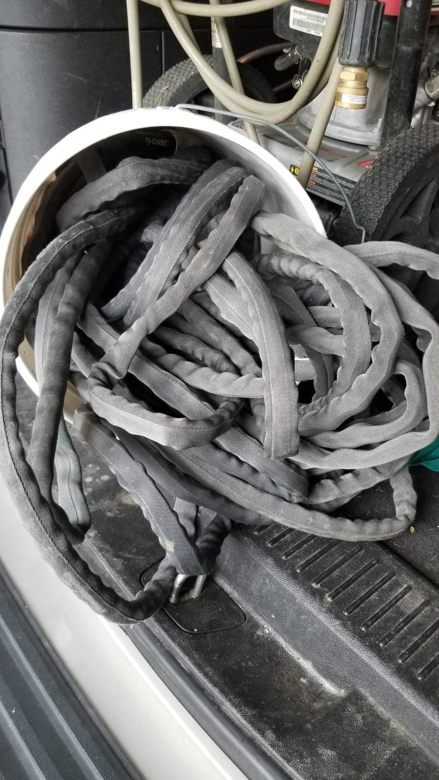 zero-G 4001-50 Lightweight, Ultra Flexible, Durable, Kink-Free Garden Hose, 5/8-Inch by 50-Feet,Black customer photo 2