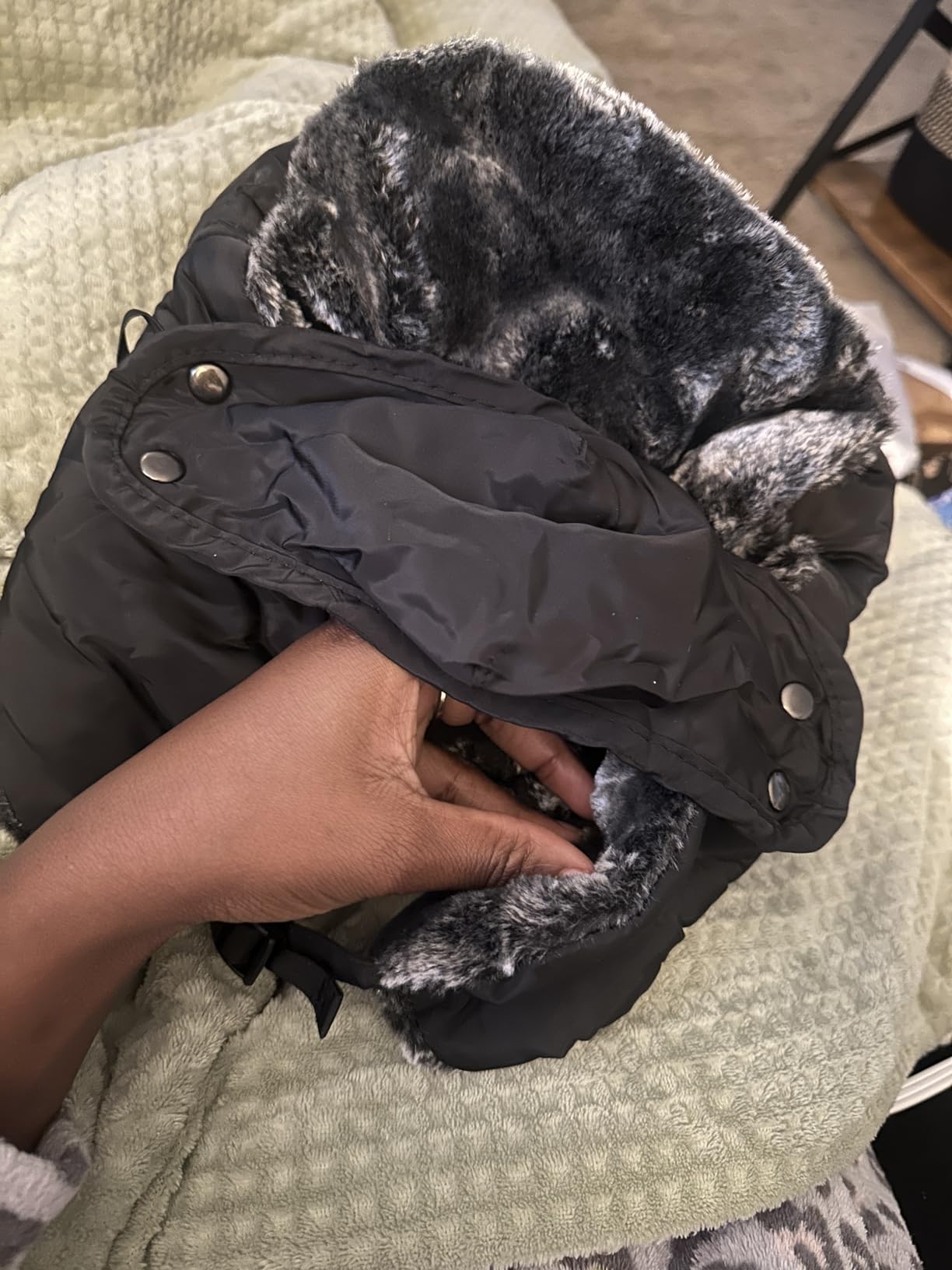 mysuntown Winter Hats for Women Men Trapper Ushanka Hat with Ear Flaps customer photo 2