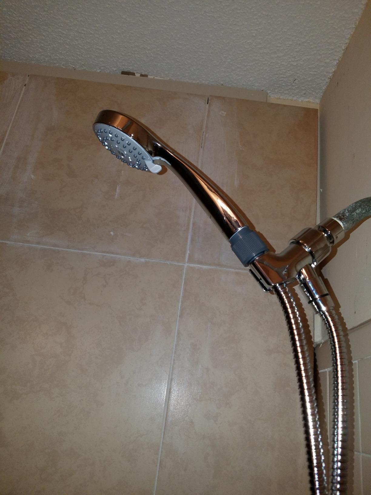HO2ME High Pressure Handheld Shower, Power Boost Resists Low Flow, Chrome | Against Weak Pressure, Pulsating Massage for Deep Rinsing, with 79 Inch Stainless Steel Hose, Rotatable Mount Arm, Multi-Mode customer photo 1