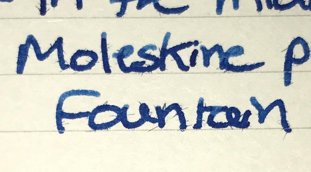 Moleskine Classic Notebook, Large, Ruled, Sapphire Blue, Hard Cover (5 x 8.25) customer photo 1