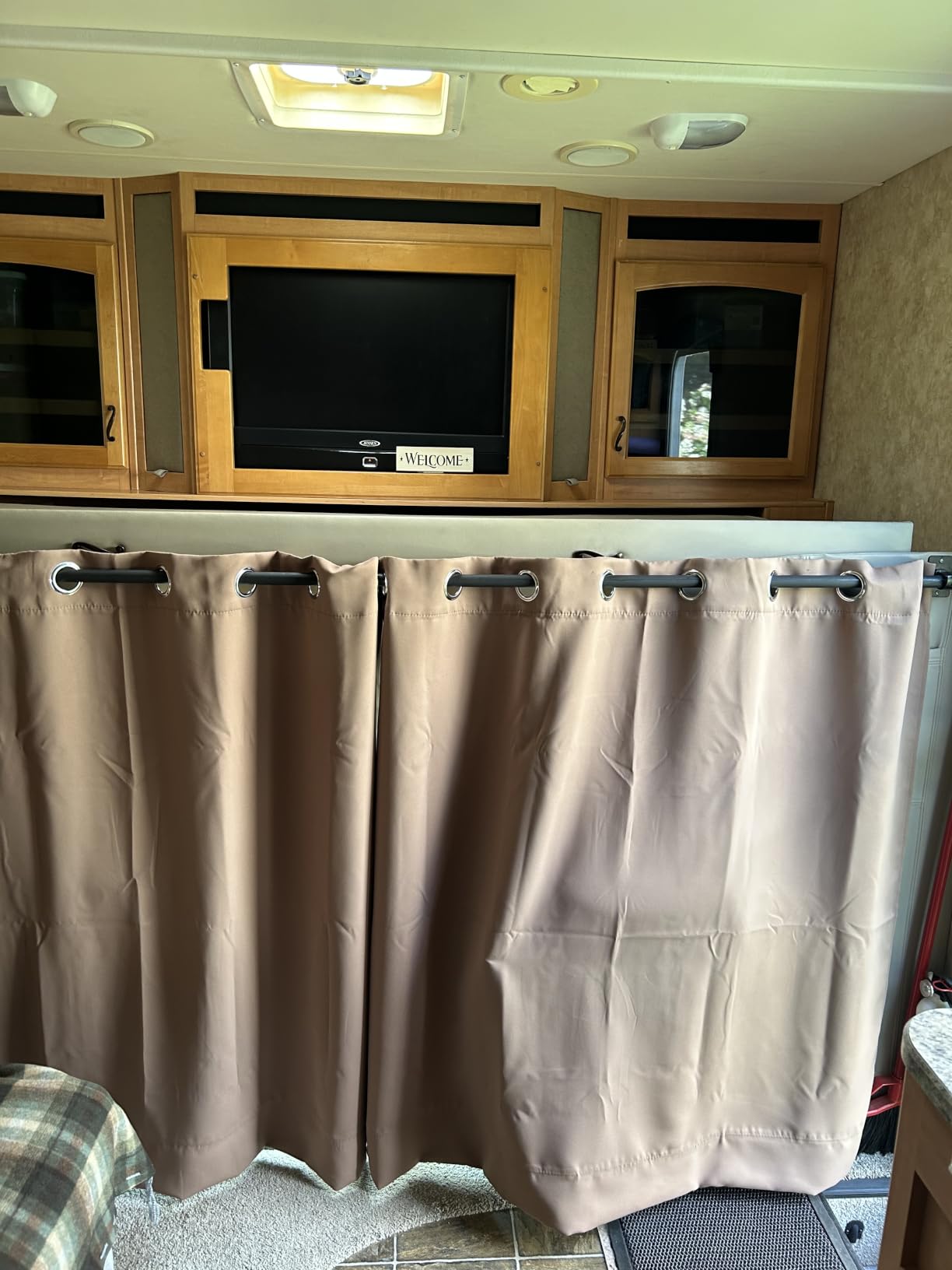 NICETOWN Grey Blackout Curtains for Bedroom 84 Inches Long, 2 Panels, W52 | Thermal Drapes Grommet Room Darkening Light Blocking Curtains Window Treatments for Living Room customer photo 1