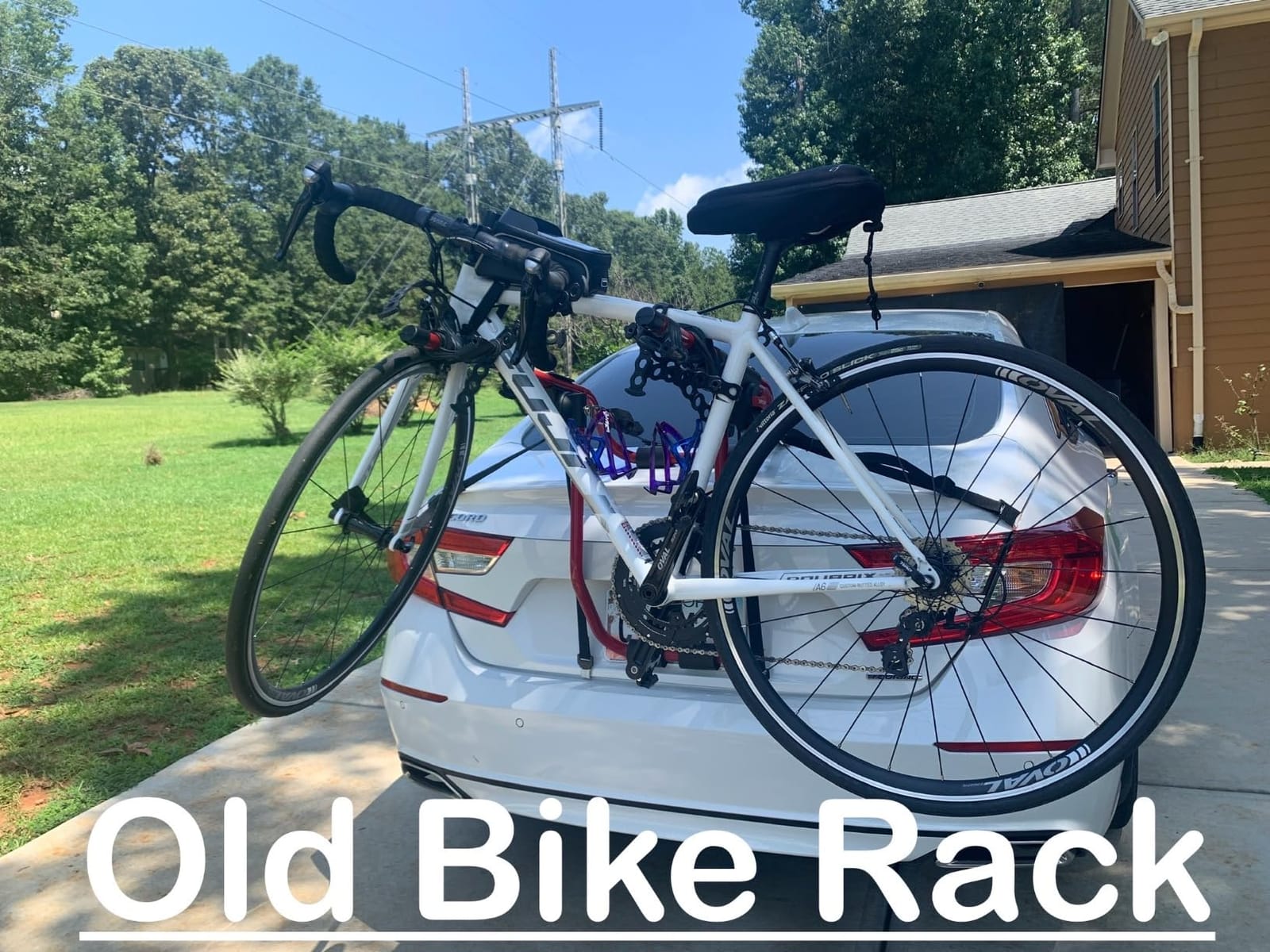 Yakima FullBack 3 Premium Trunk Bike Rack, Holds 3 Bikes, Tool-Free Installation, SuperCush ZipStrips, Foldable Arms, SKS Locks, Bottle Opener customer photo 2