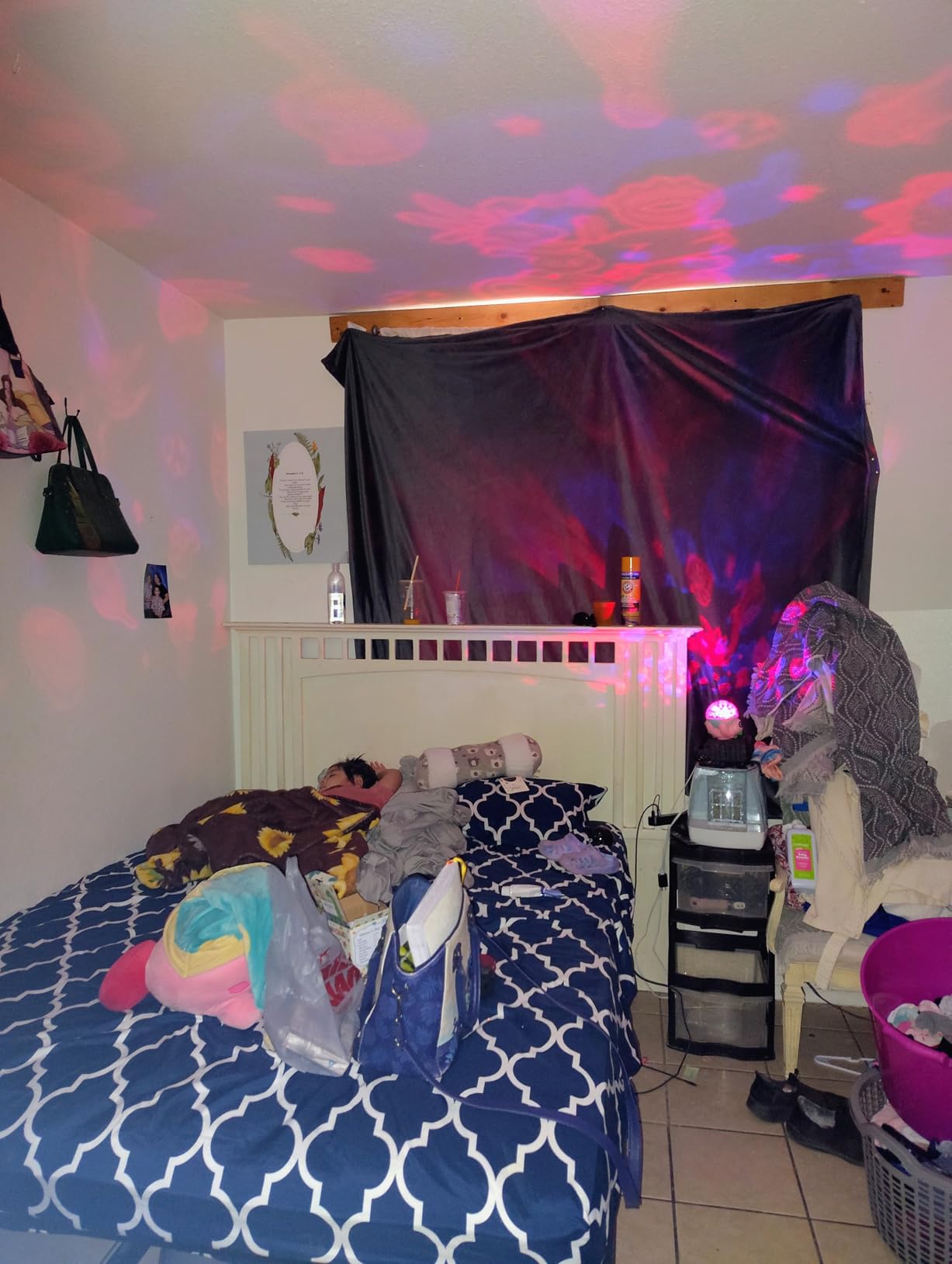 MOKOQI Star Projector Night Lights for Kids | Girls Night Light Projector customer photo 2
