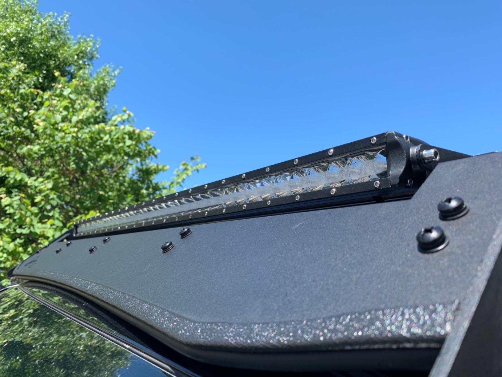 Nilight NI04-200W 1PC LED 41inch 200W Spot Flood Combo Single Row 19000LM Off Road 3D Fog Driving Roof Bumper Light Bars for Jeep Ford Trucks Boat, Black customer photo 2