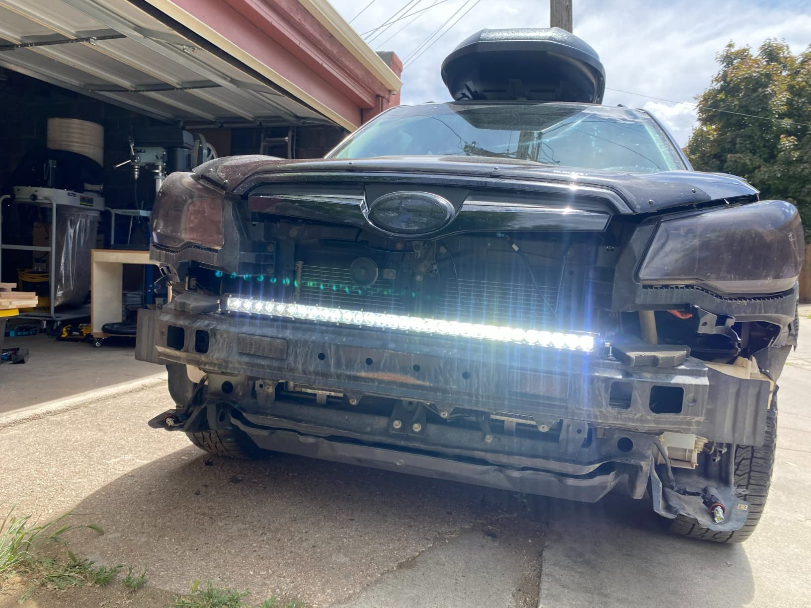 Nilight - 40005C-A 31inch 150W Spot & Flood Combo Single Row 14500LM Off Road LED Fog & Driving Roof Bumper Light Bars for Jeep Ford Trucks Boat, 2 Years Warranty customer photo 2