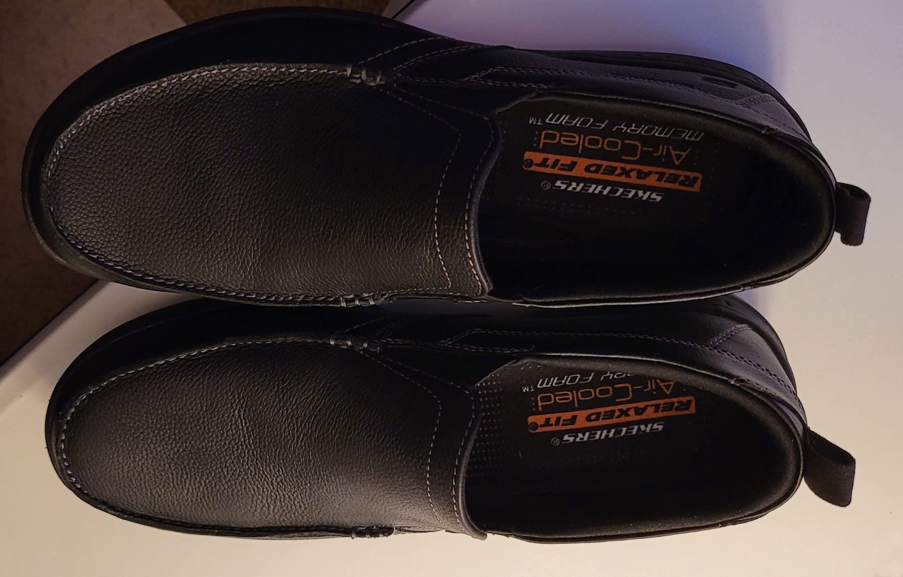 Skechers Men's Relaxed Fit: Harper - Forde Slip-On Loafer | Athletic, Slip-ins, Max Cushioning, Glide-Step, Air-Cooled Goga Mat, Machine Washable customer photo 2
