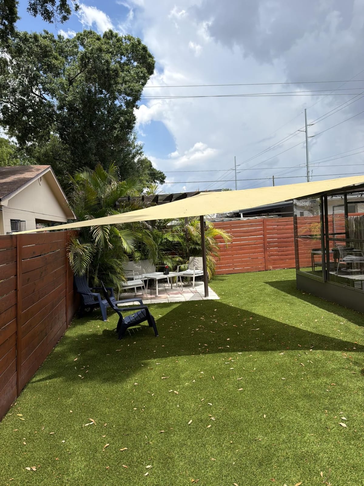 Shade&Beyond 16'X16'X16' Sun Shade Sail Sand Triangle customer photo 1