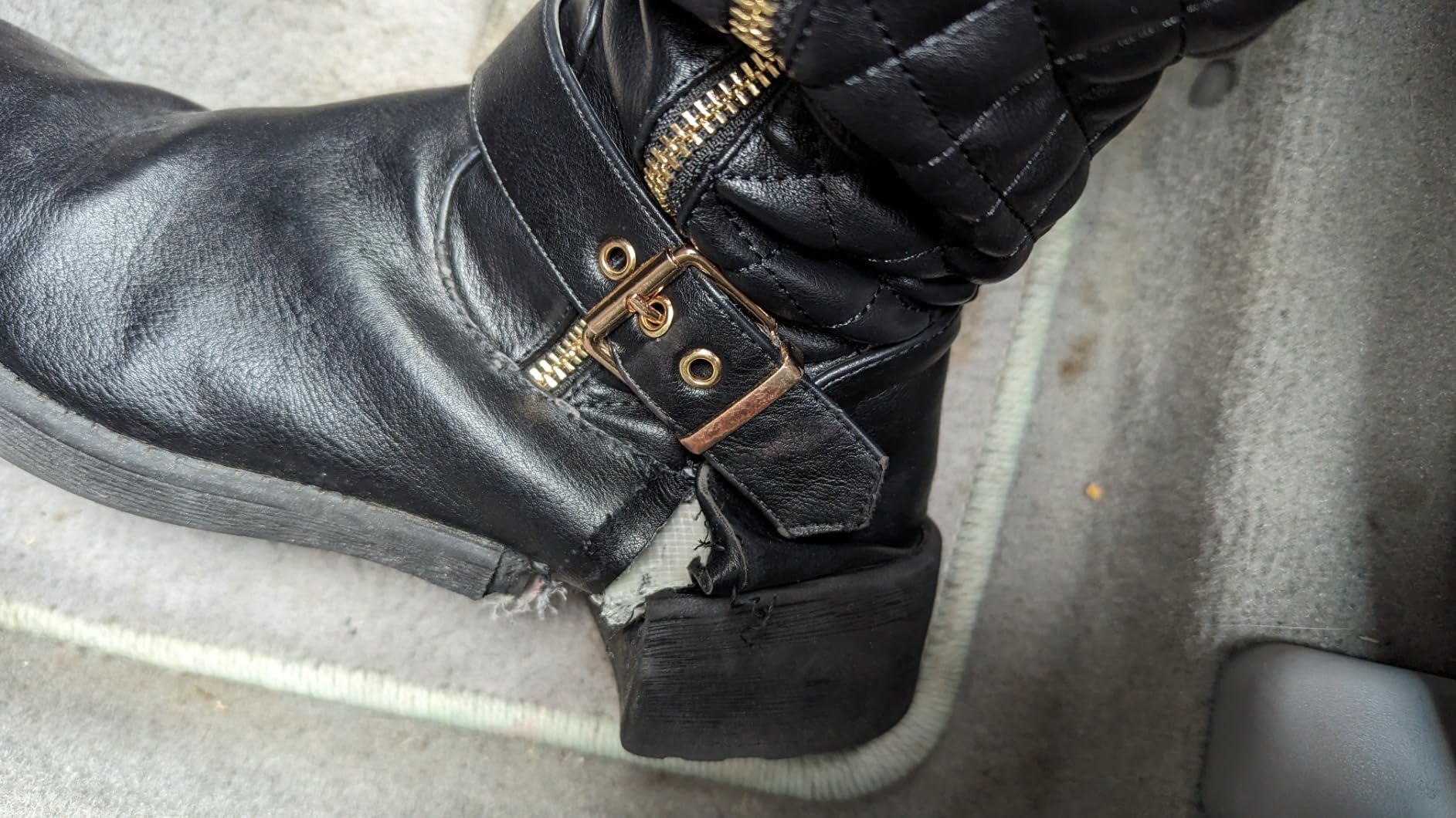DREAM PAIRS Women's Knee High Boots Wide Calf Tall Boots customer photo 1