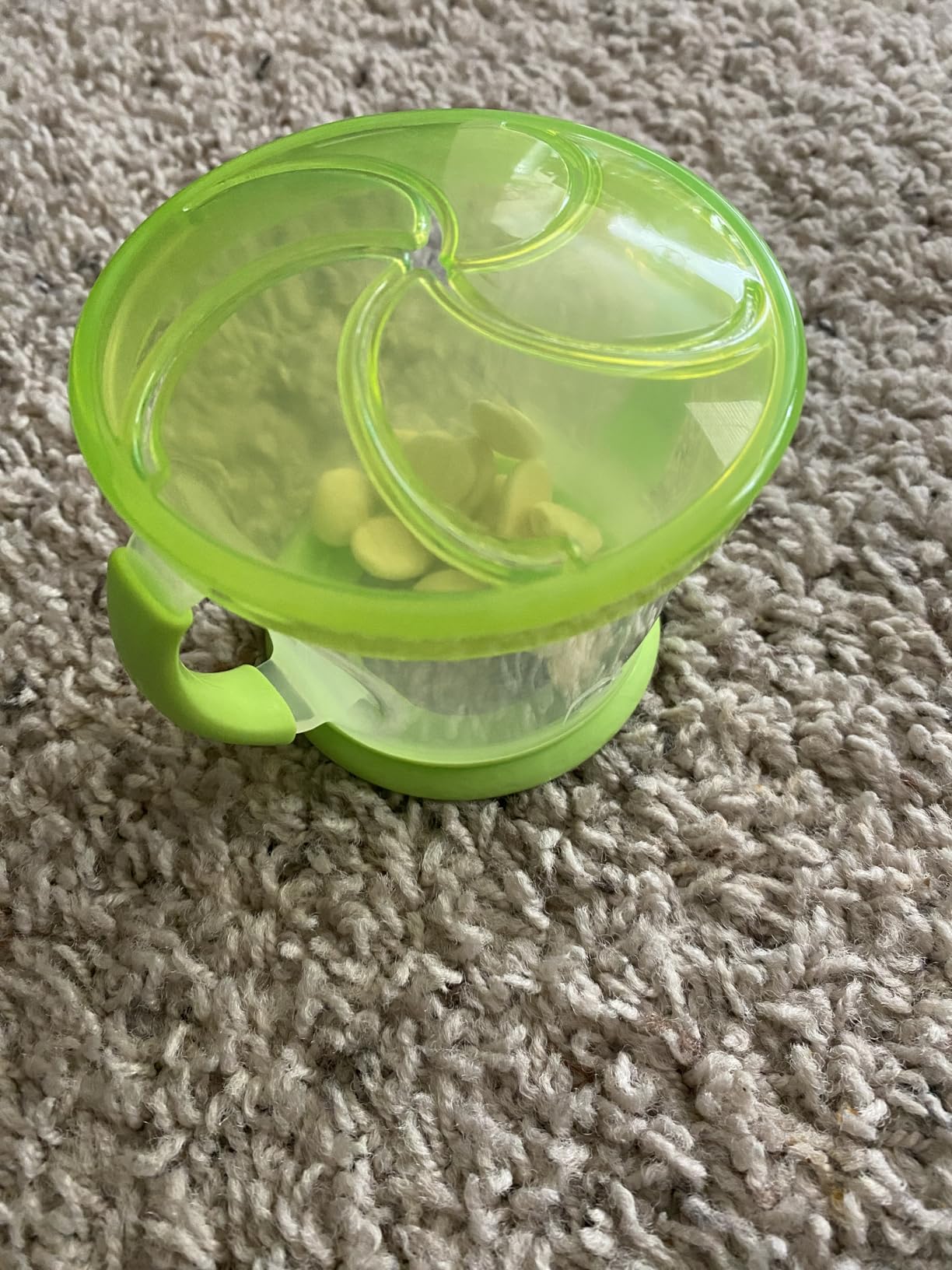 Munchkin Snack Catcher Toddler Snack Cups, No Spill, 2 Pack, Blue/Green customer photo 1
